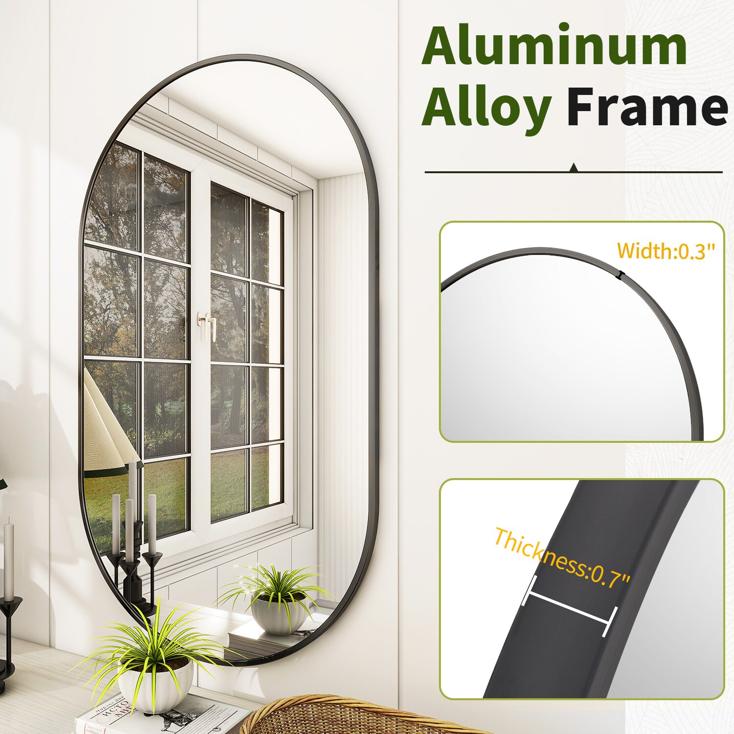 BEAUTYPEAK PD2036B Decor-Mirrors - View #6