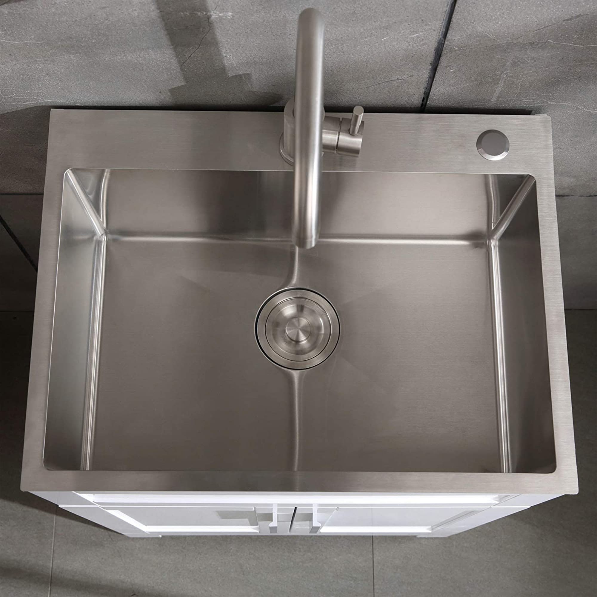 WELLFOR GY-BV24WH Laundry-Tubs-Utility-Sinks - View #9