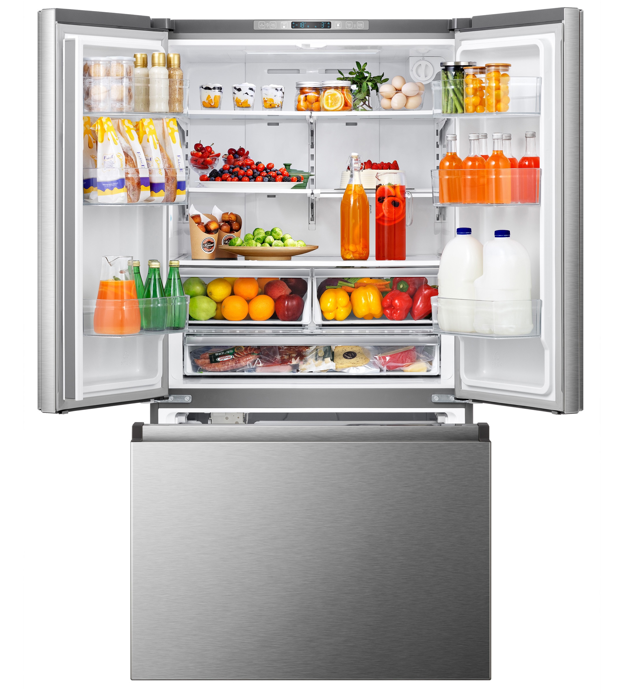 18 cu.ft. Hisense Top-Mount Series Full Size Refrigerator (HRT180N6AWD) -  Hisense USA