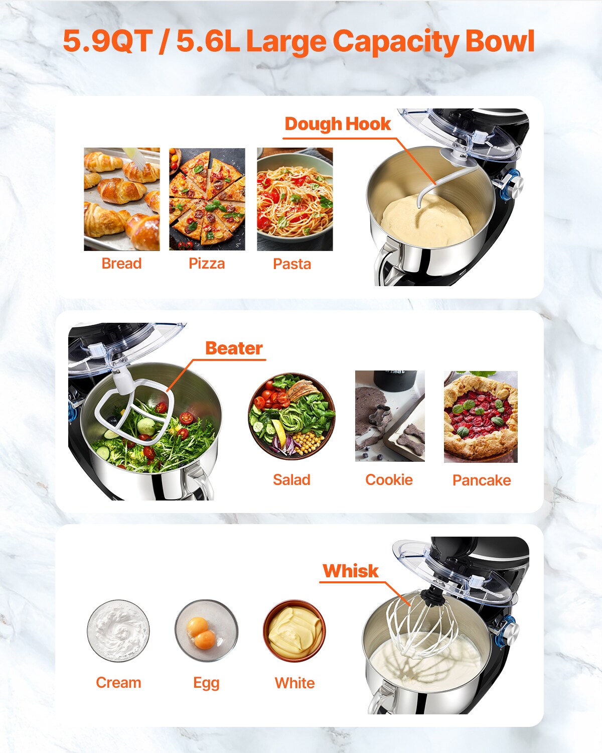 VEVOR ZRLTMSJBJHS6K8MXAV1 Stand-Mixers - View #5