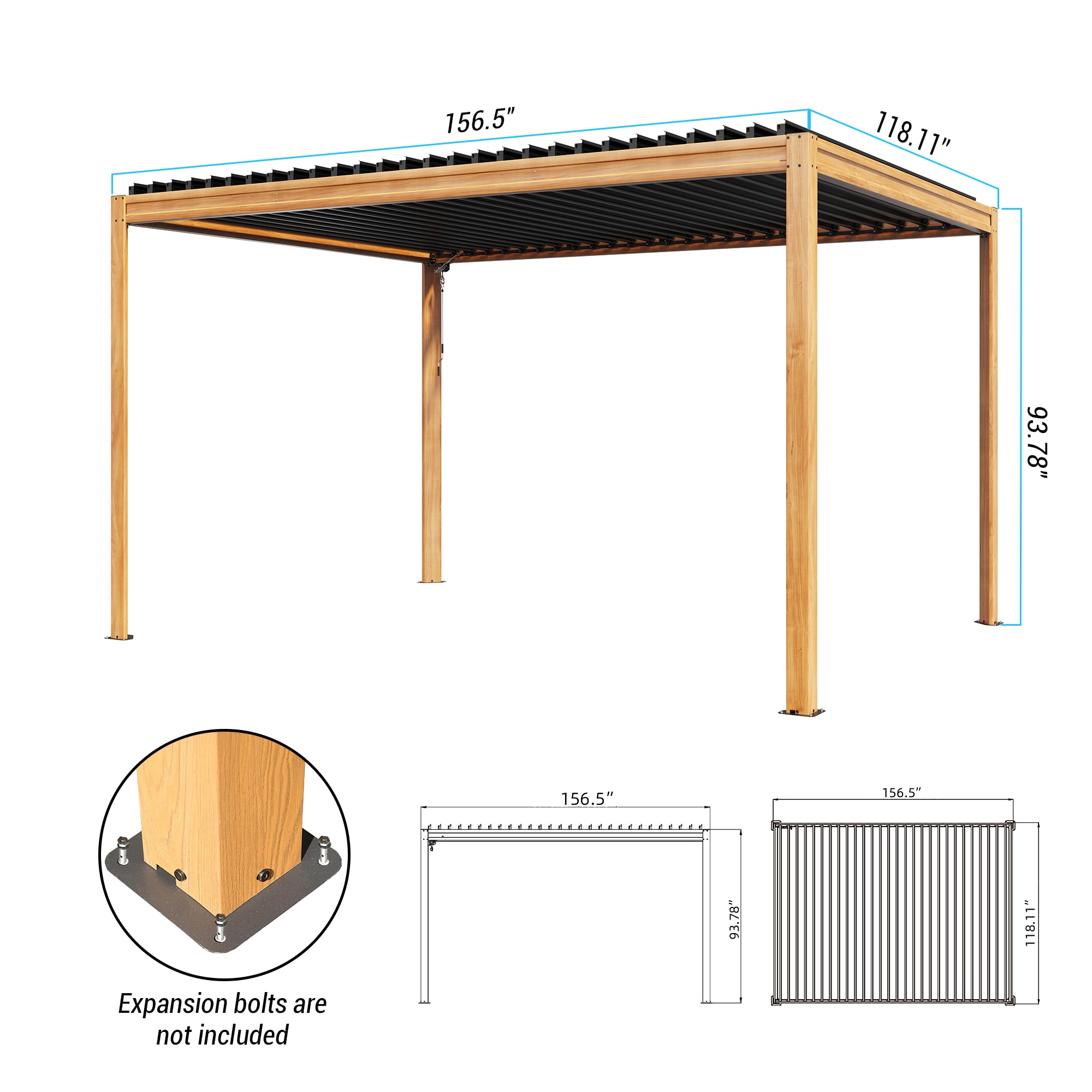 Mondawe MD-LGMF1631A Pergolas-2 - View #13