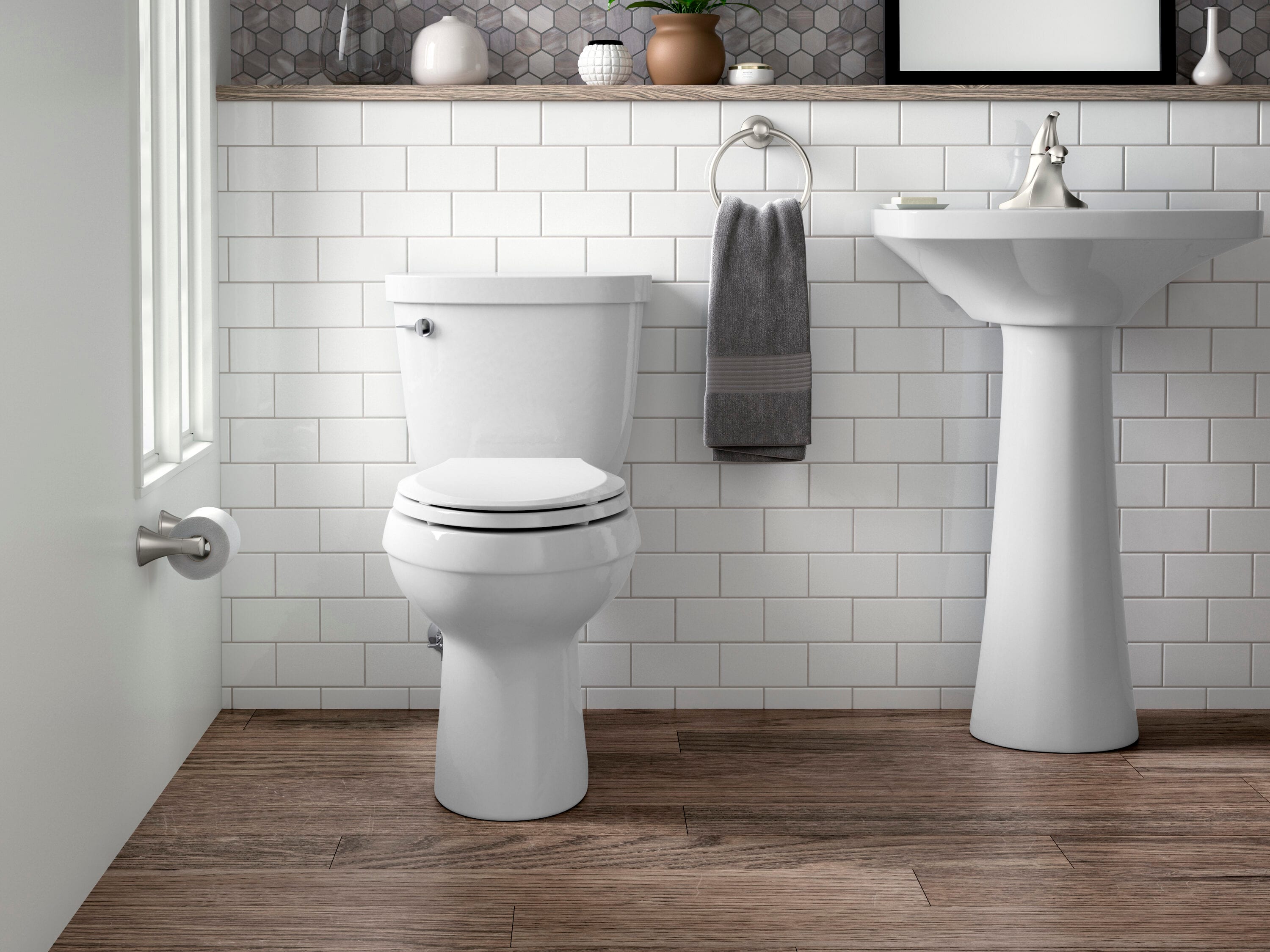 KOHLER 2362-1-0 Complete-Pedestal-Lavatories - View #3