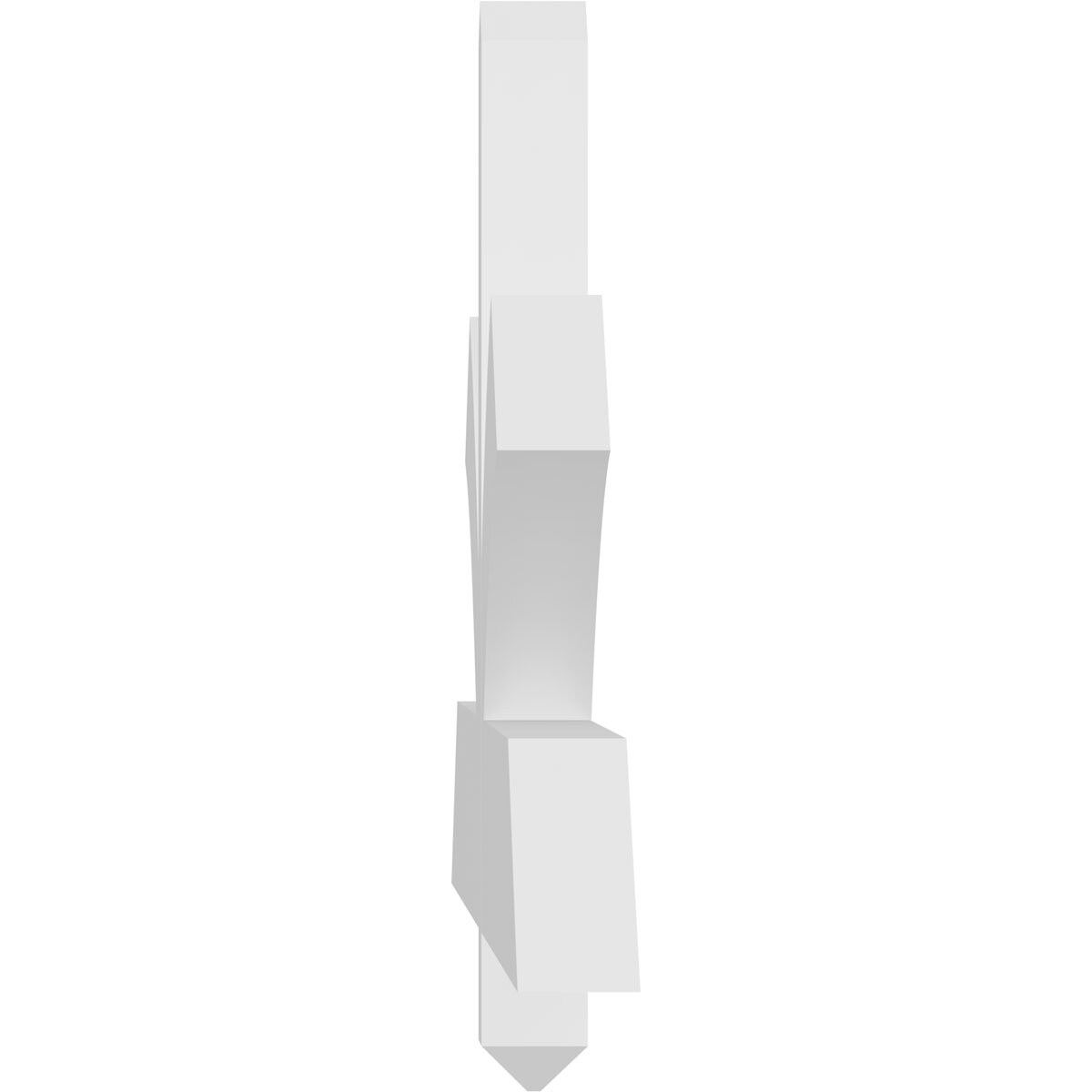 Ekena Millwork GBP084X18X0204RED00 Exterior-Brackets-Braces - View #3