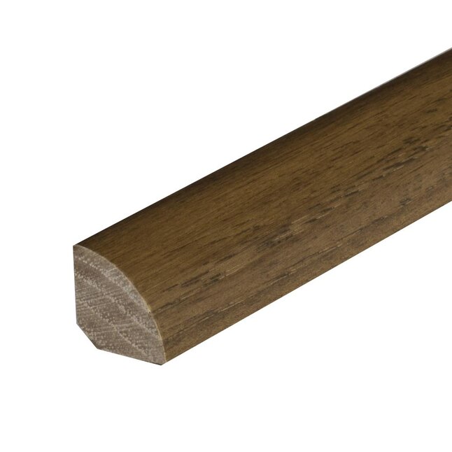Flexco 0.75-in x 78-in Honey Gravel Solid Wood Floor Quarter Round Flexco 0.75-in x 78-in Honey Gravel Solid Wood Floor Quarter Round