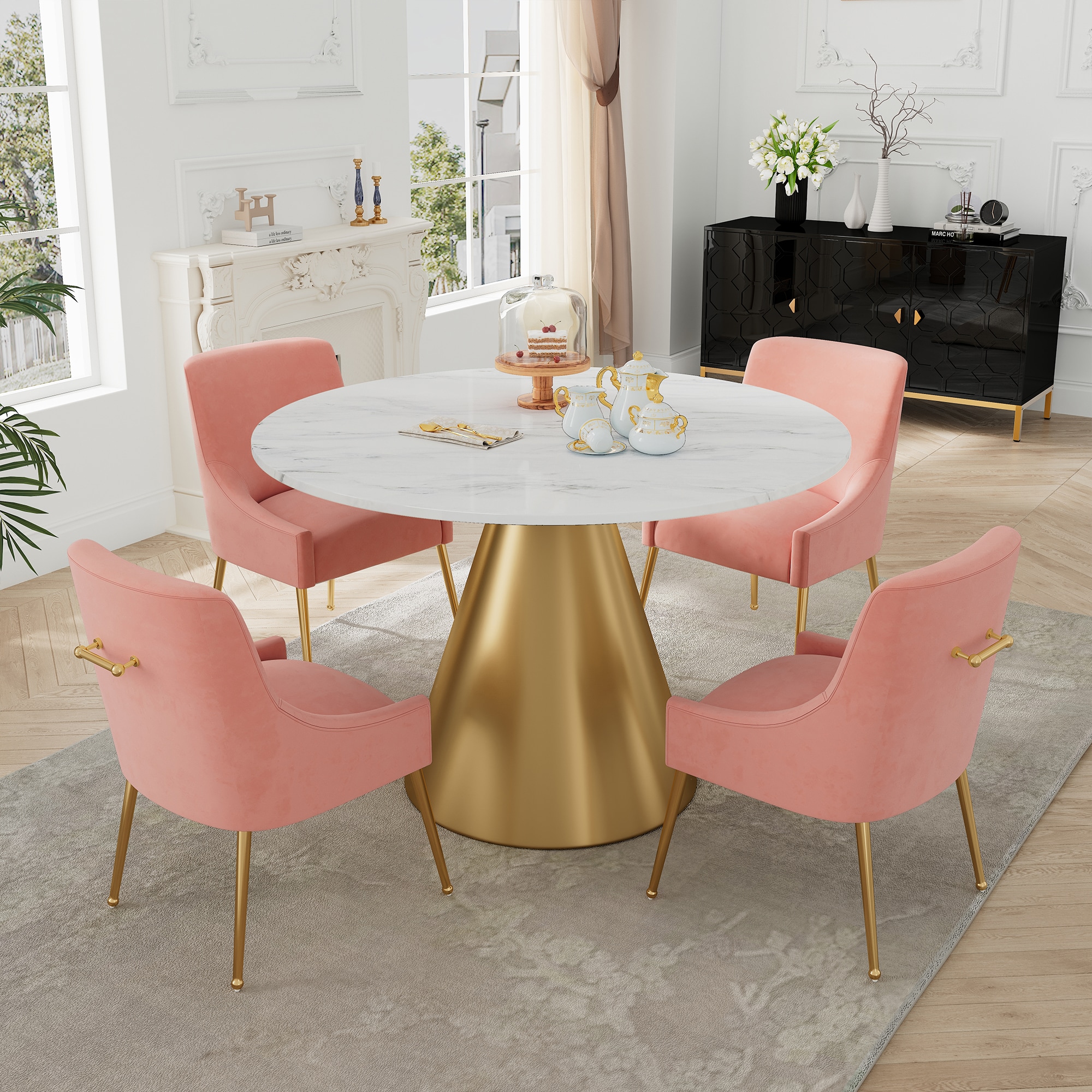 Clihome CL-RT3-BWHBG700PK Dining-Sets - View #4