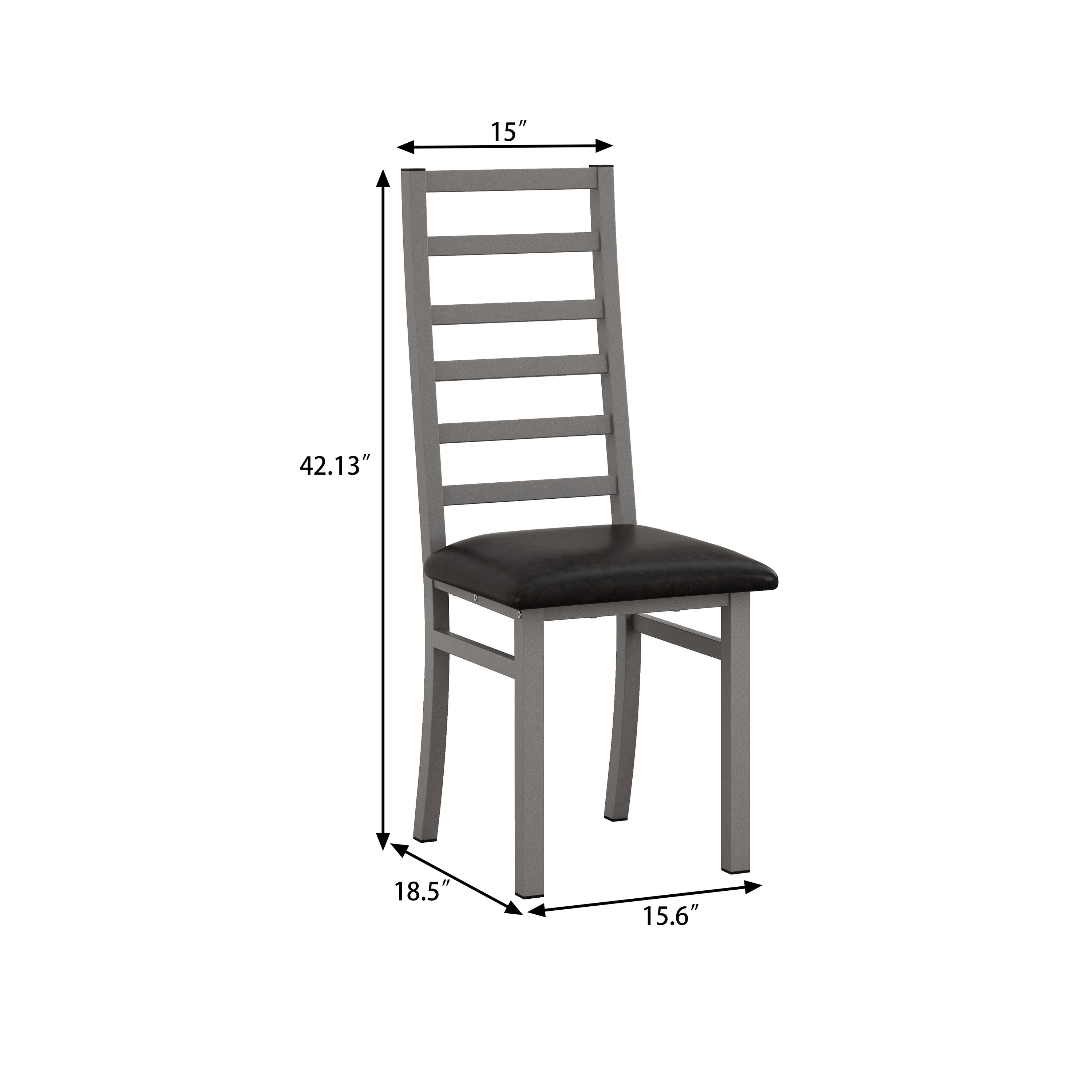 LIVIZA GIZ-NTE3232WT Dining-Chairs - View #4