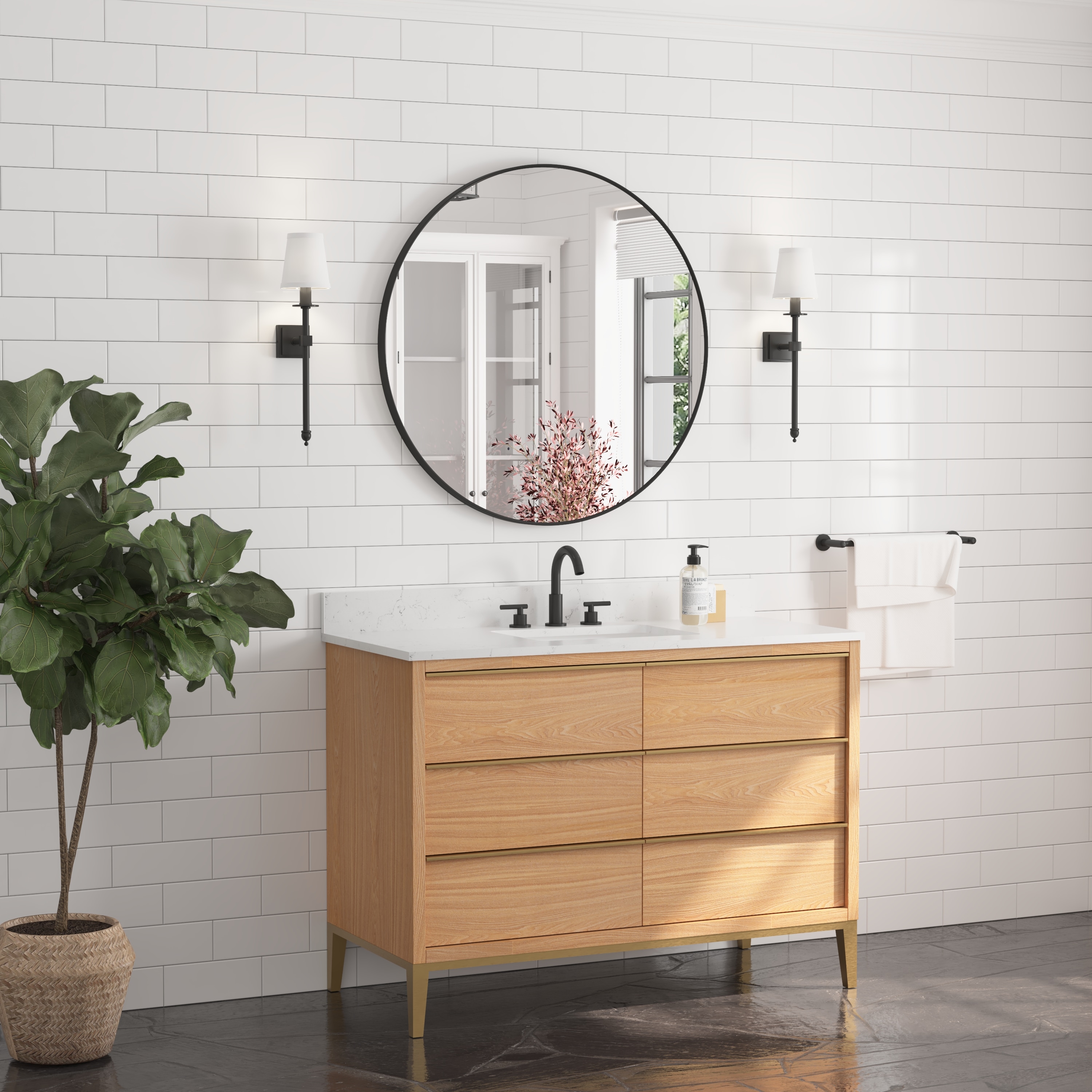 CALVON RC9-3636MB Framed-Bath-Mirrors - View #5