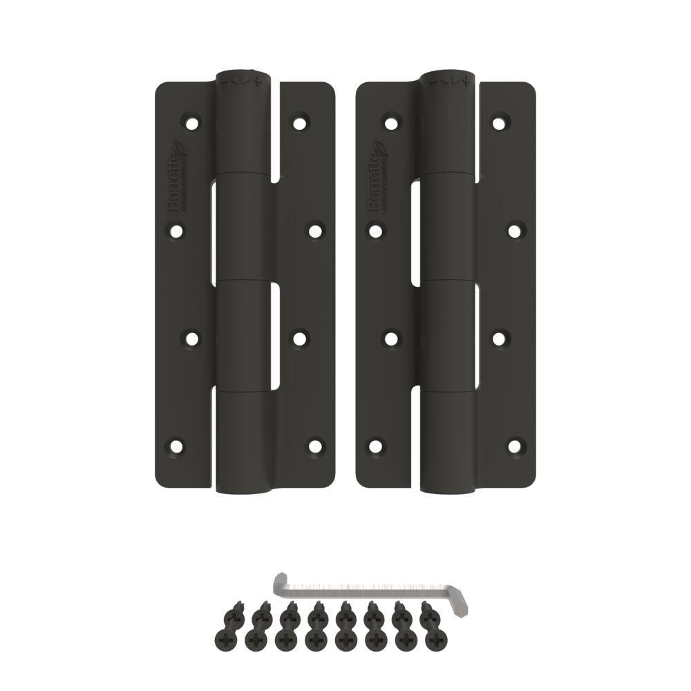 Barrette Outdoor Living 73025669 Heavy-Duty 2 -Pack 1-1/8-in Bronze Gate hinge