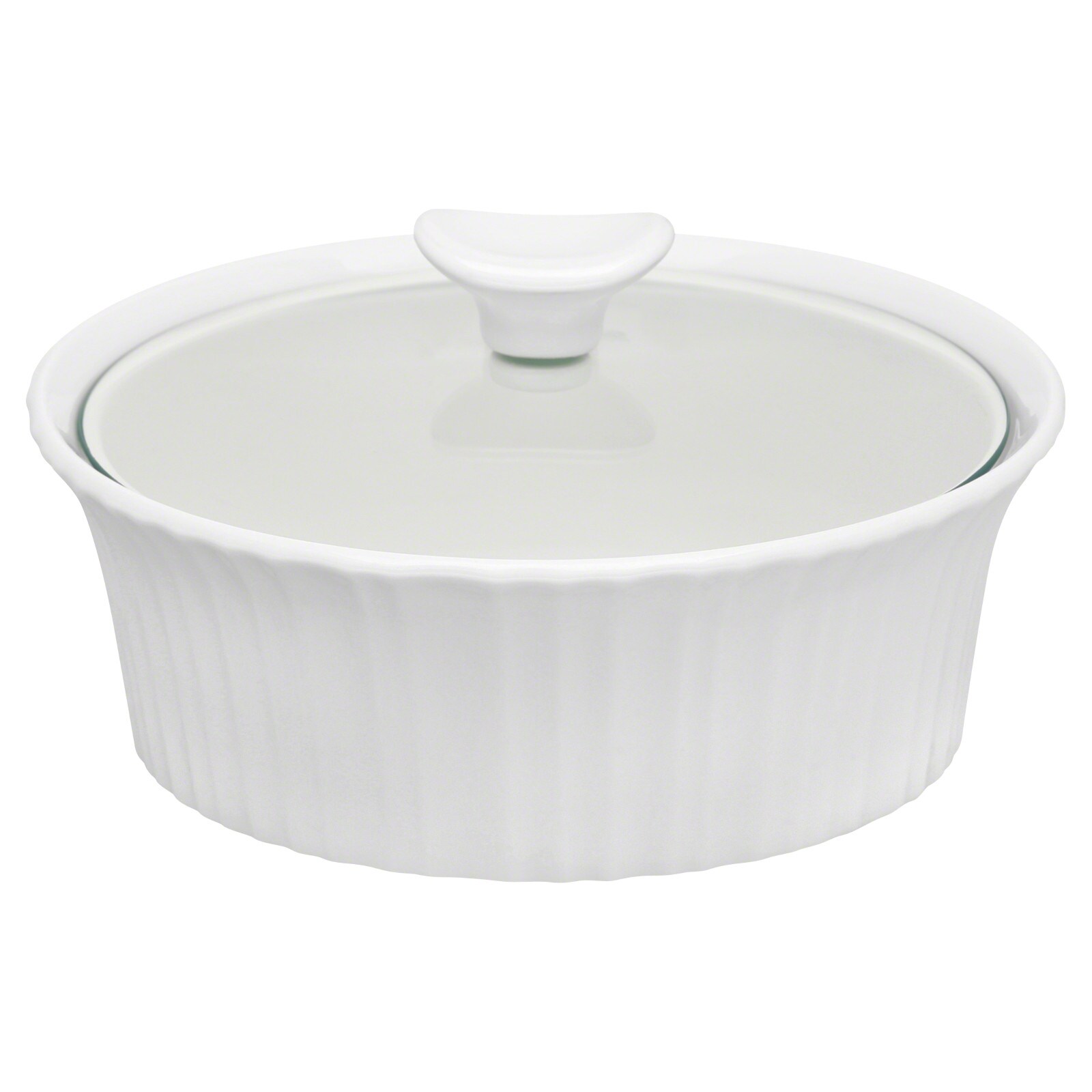CorningWare French White 10-Pc Ceramic Bakeware Set with Lids, Chip and  Crack Resistant Stoneware Baking Dish, Microwave, Dishwasher, Oven, Freezer