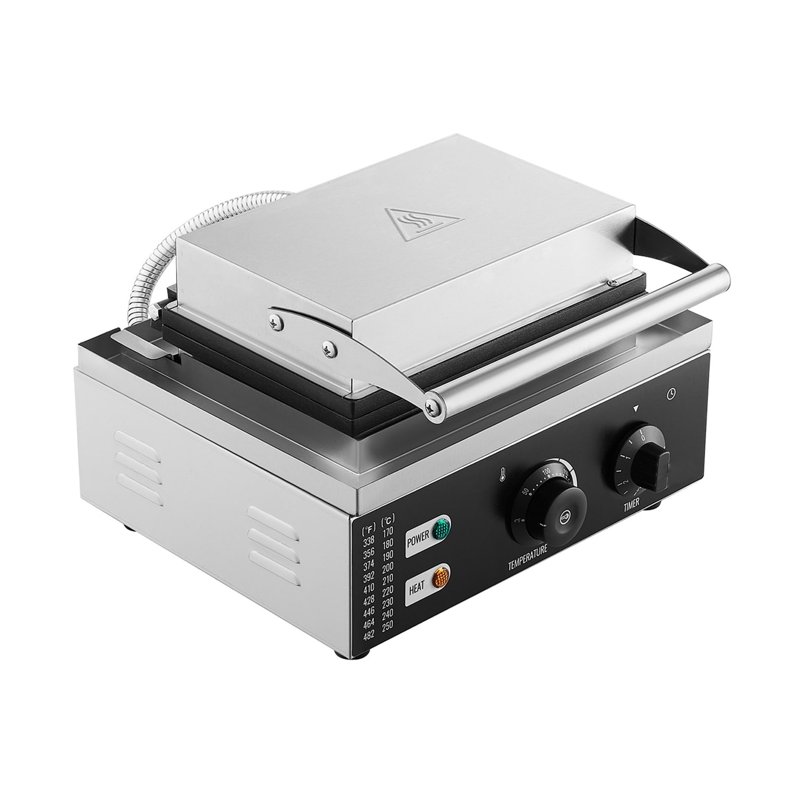 VEVOR SCXXSYTTQJ1105341V1 Electric Donut Maker  1550W Commercial Doughnut Machine with Non-stick Surface  12 Hole Double-Sided Heating Waffle Machine Makes 12 Doughnuts  Temperature 122-572℉  for Restaurant and Home Use