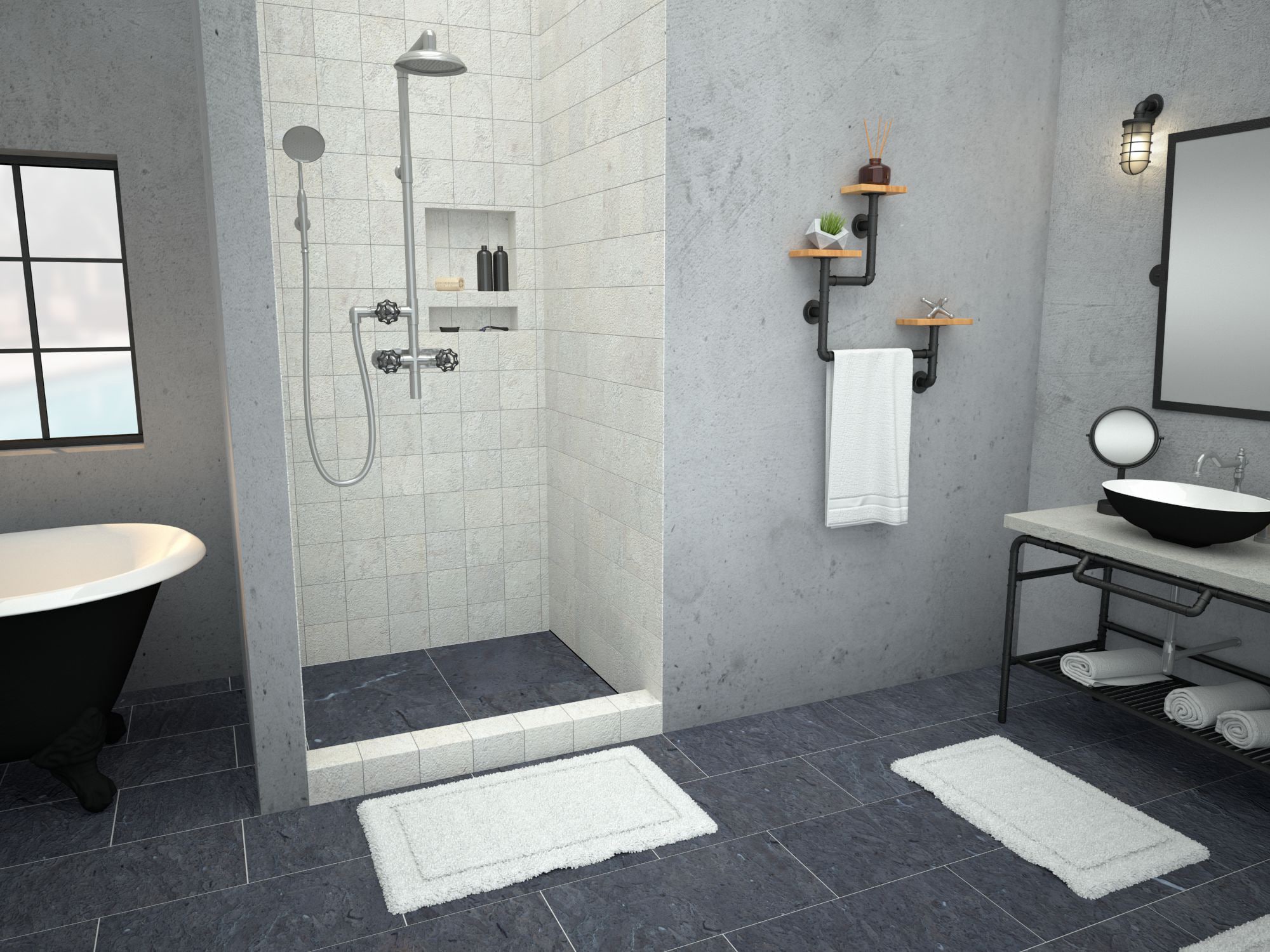 Tile Redi WF4848R-PVC Shower-Floors - View #8