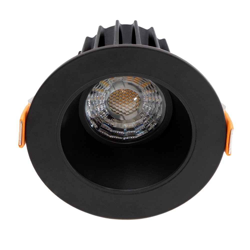 Black Aluminum 2-Inch Ultra-Thin Recessed LED Downlight