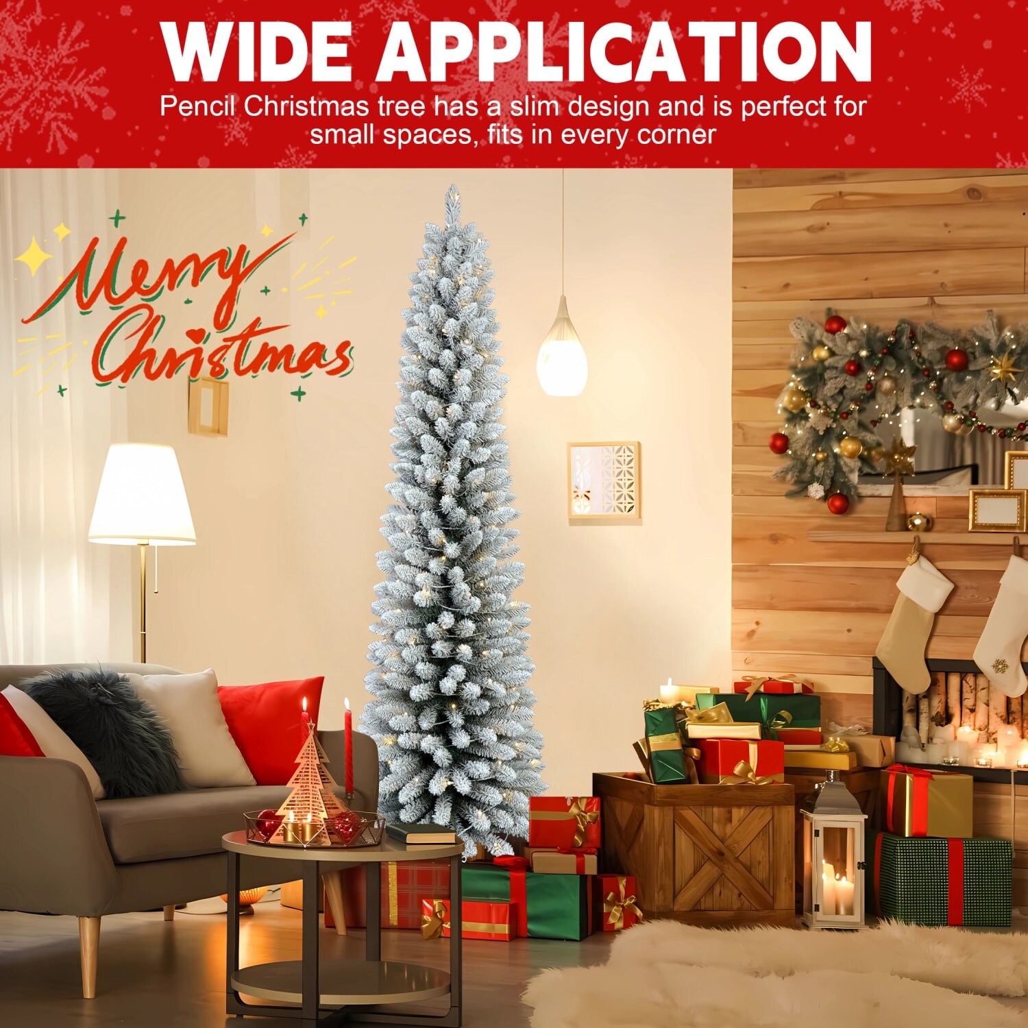 REIBII FXLS0605-510A49 Artificial-Christmas-Trees - View #4