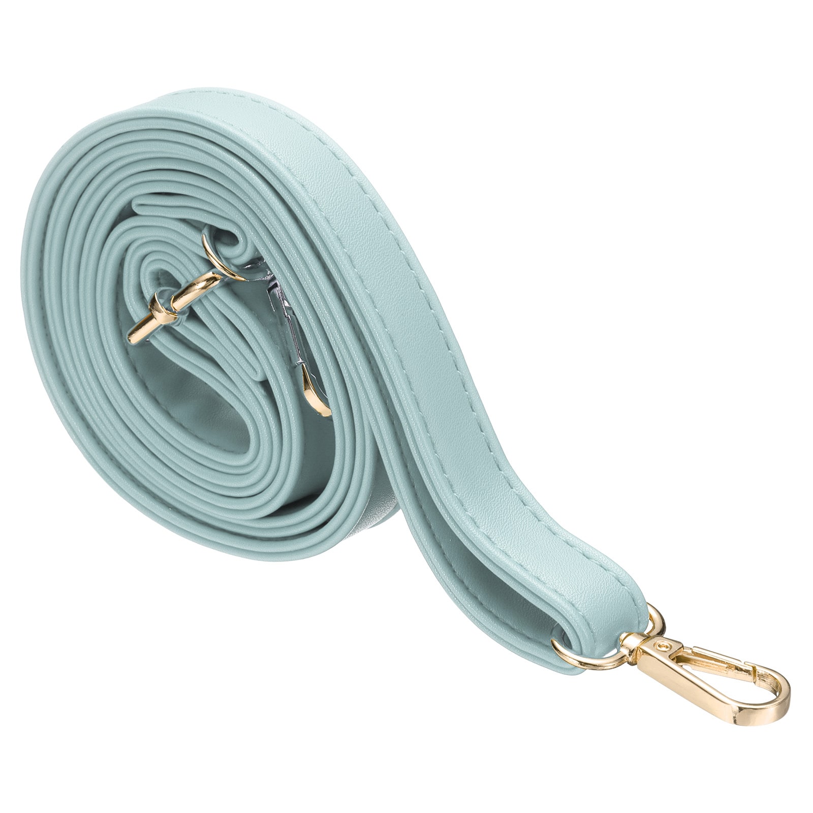Unique Bargains Leather Purse Strap Replacement Crossbody 27.6-51.2 Inch Adjustable Bag Strap Purse Straps for Women Crossbody Bags Shoulder Bag Handbag Light Blue #S26050902UX9858