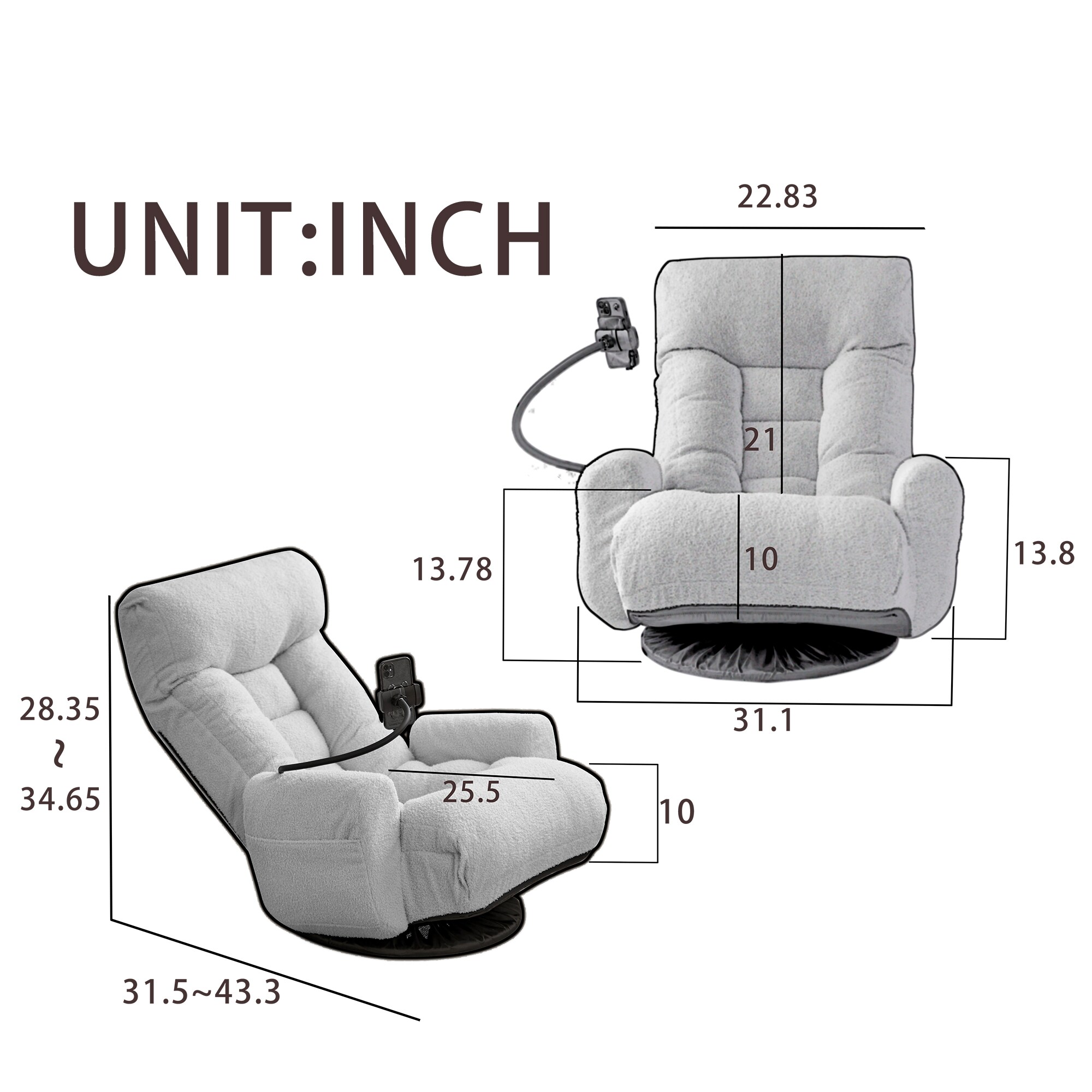Beedesign DJYC-W244P172641 Chaises-Settees - View #3