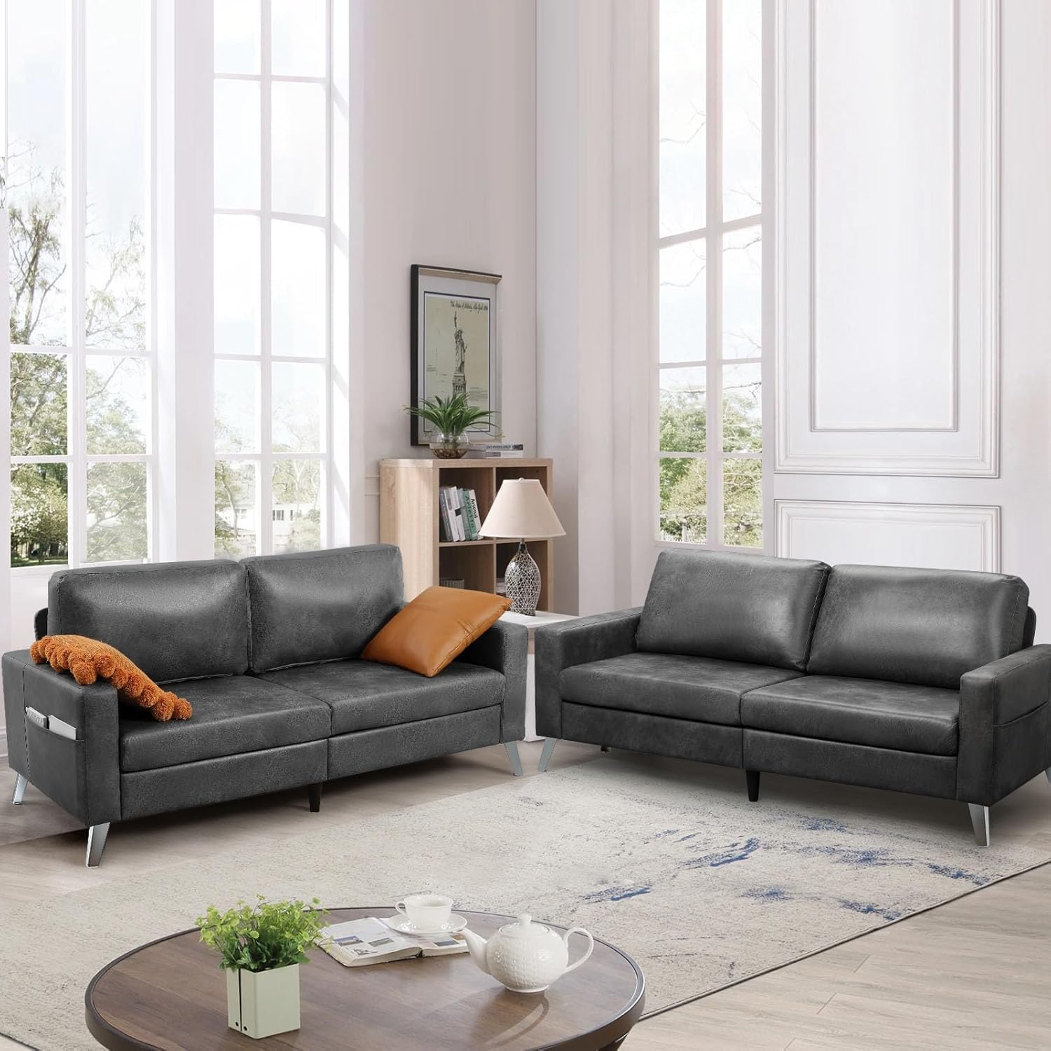 AECOJOY 13136GGR-LS01 Sofas-Loveseats - View #2