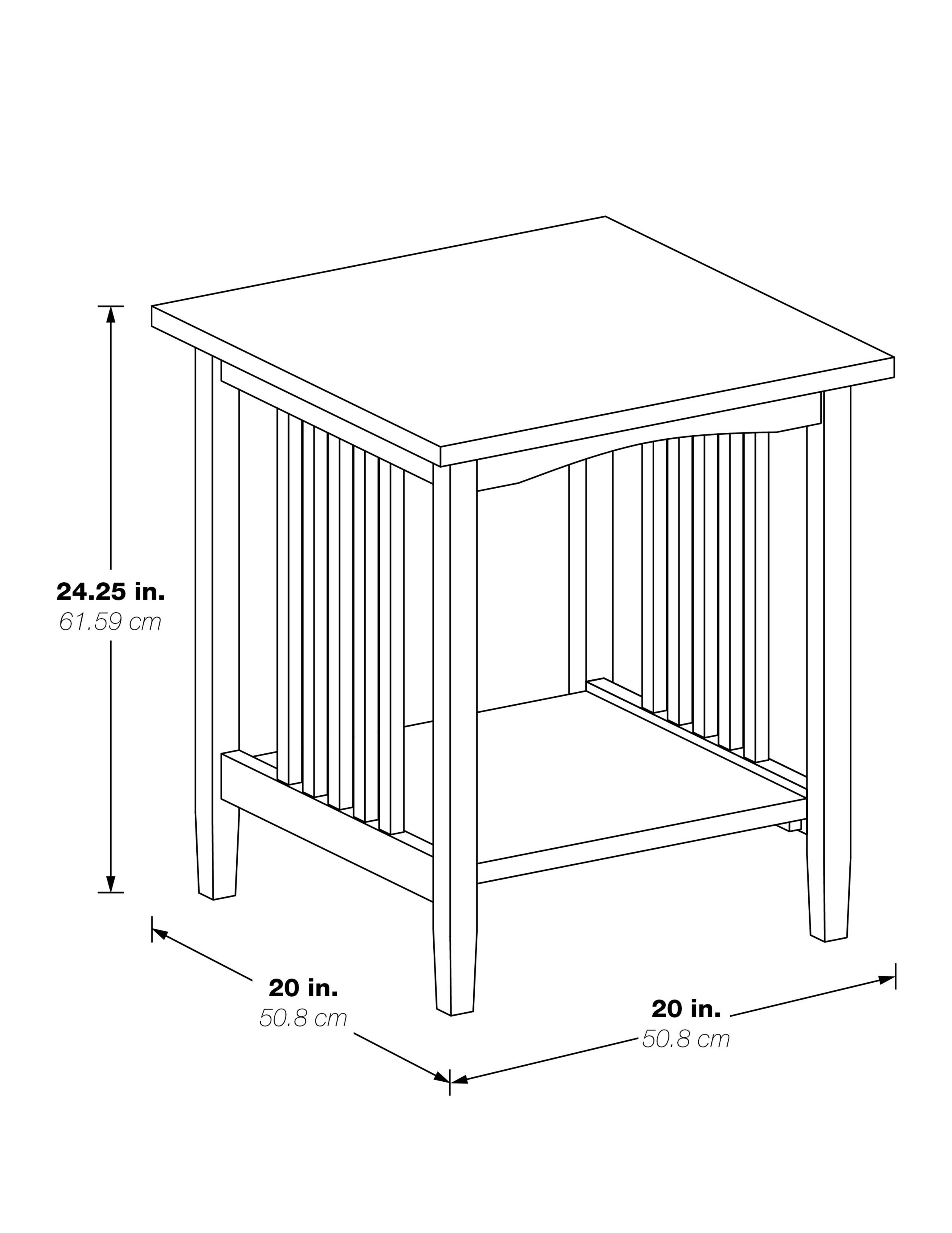 OSP Home Furnishings SRA08-AH End-Tables - View #7