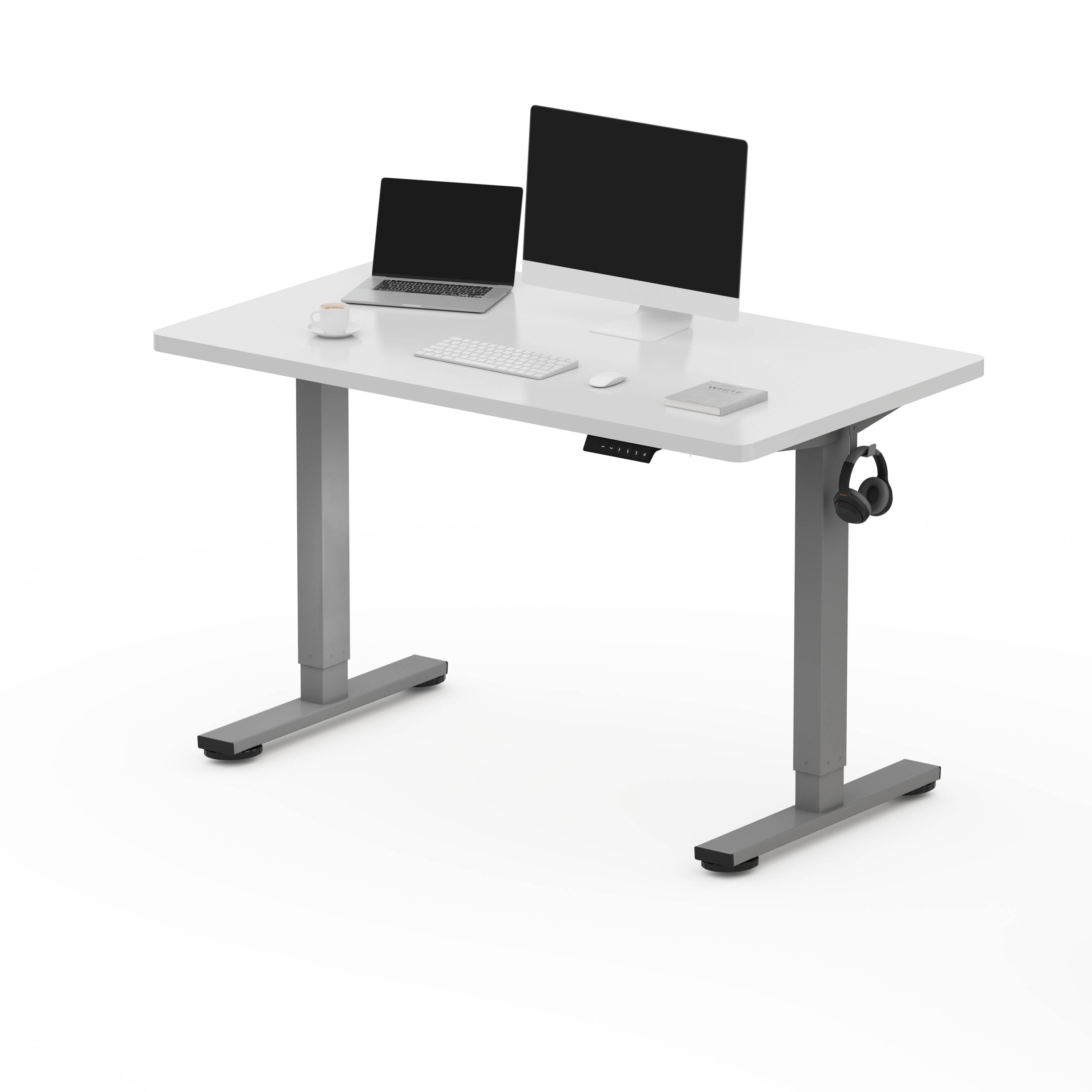 FlexiSpot E2SR4824W 48-in White Modern/Contemporary Standing desk