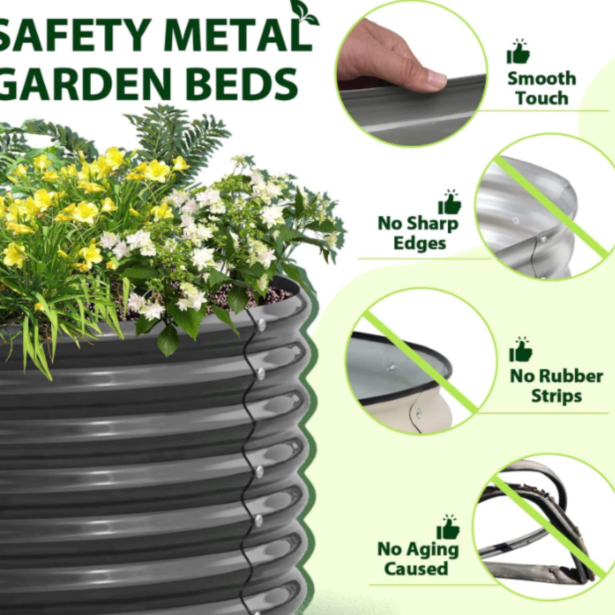 Ama Pear S-FLWBD-04 Raised-Garden-Beds - View #6