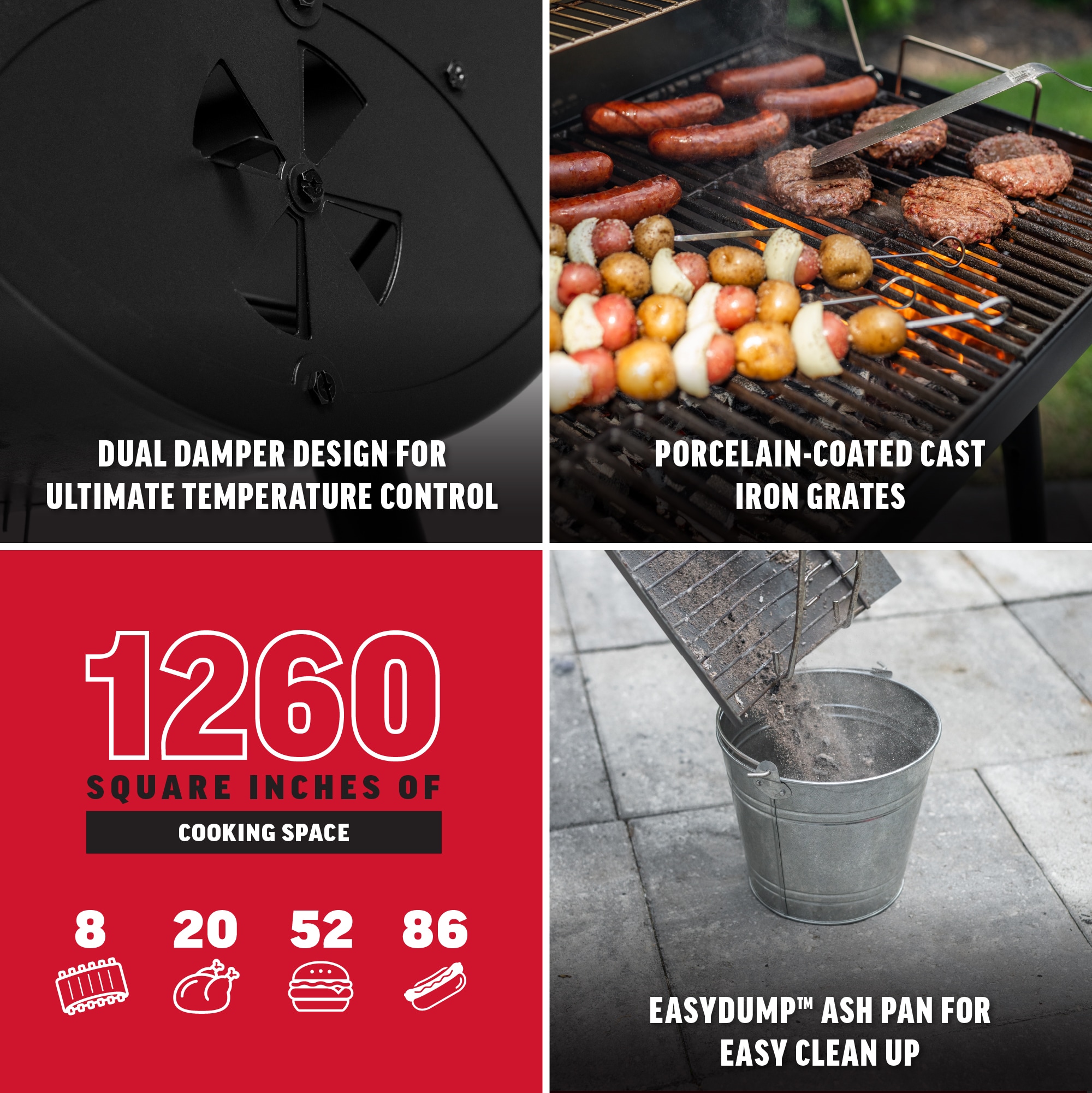Char-Griller CG30282925 Combo-Grills - View #4