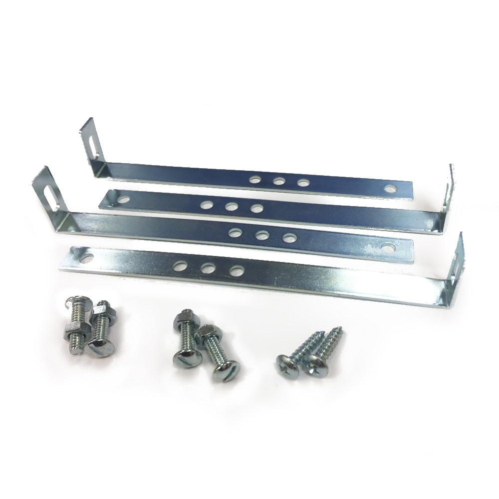Gibraltar Mailboxes Galvanized Steel Mailbox Mounting Bracket in the  Mailbox Accessories department at