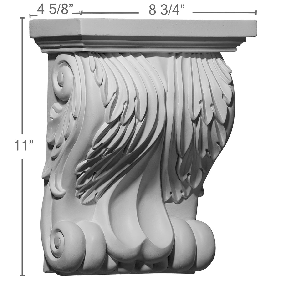 Ekena Millwork COR08X04X11FO corbels - View #2