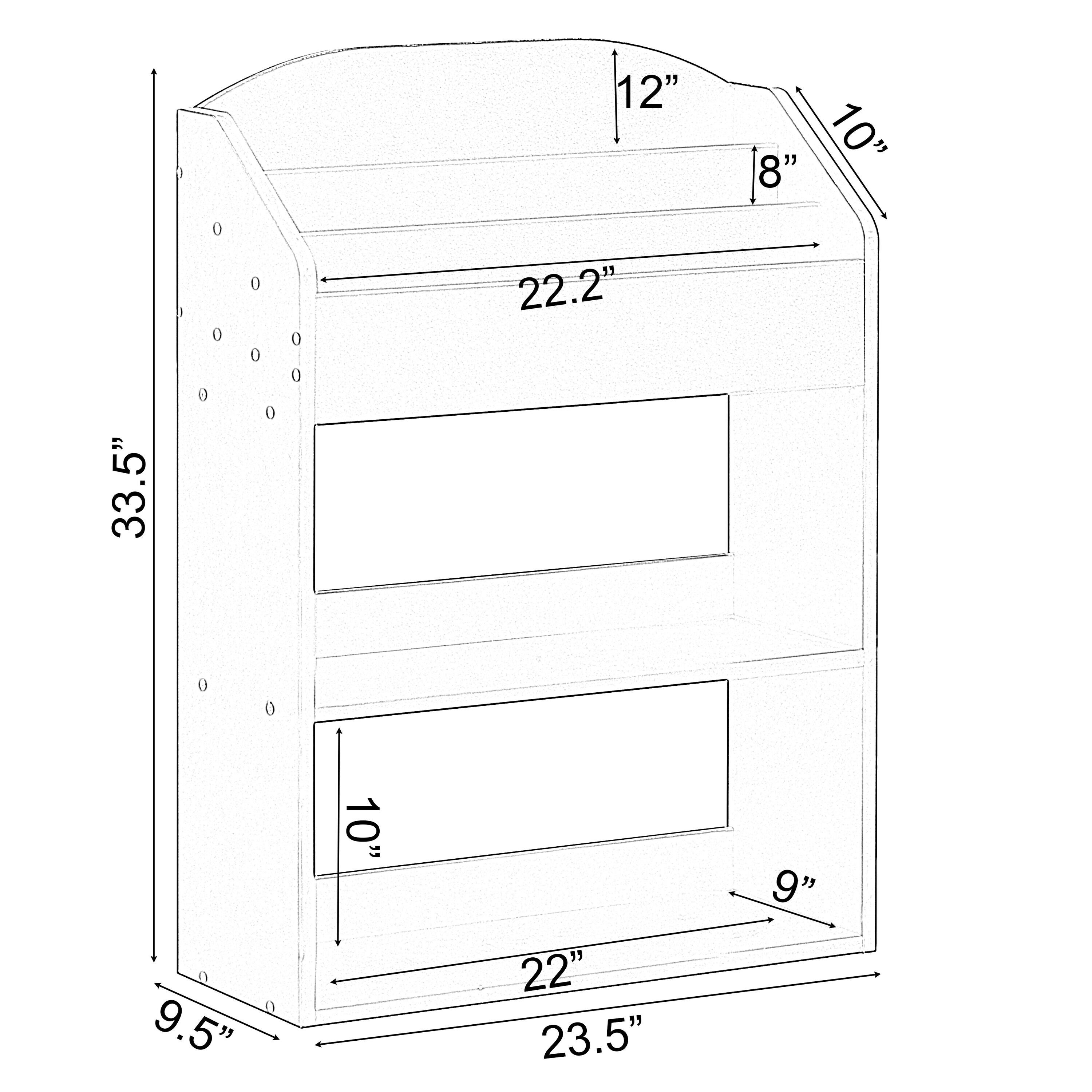 Basicwise QI004151.BK Kids-Bookcases - View #5