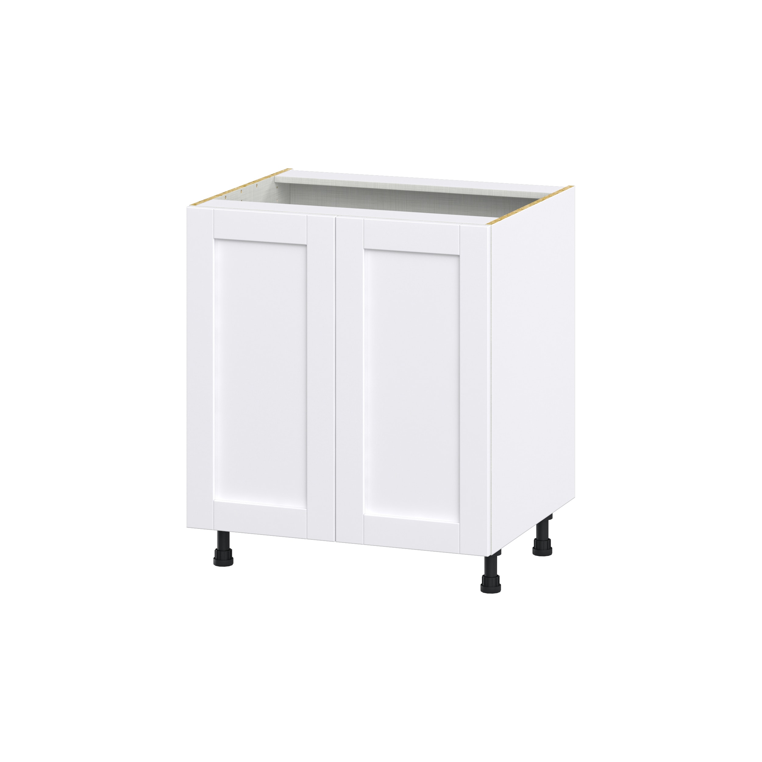 Hugo&Borg Rosemont 30-in W x 34.5-in H x 24-in D Glacier White 3-Drawer Base Fully Assembled Cabinet