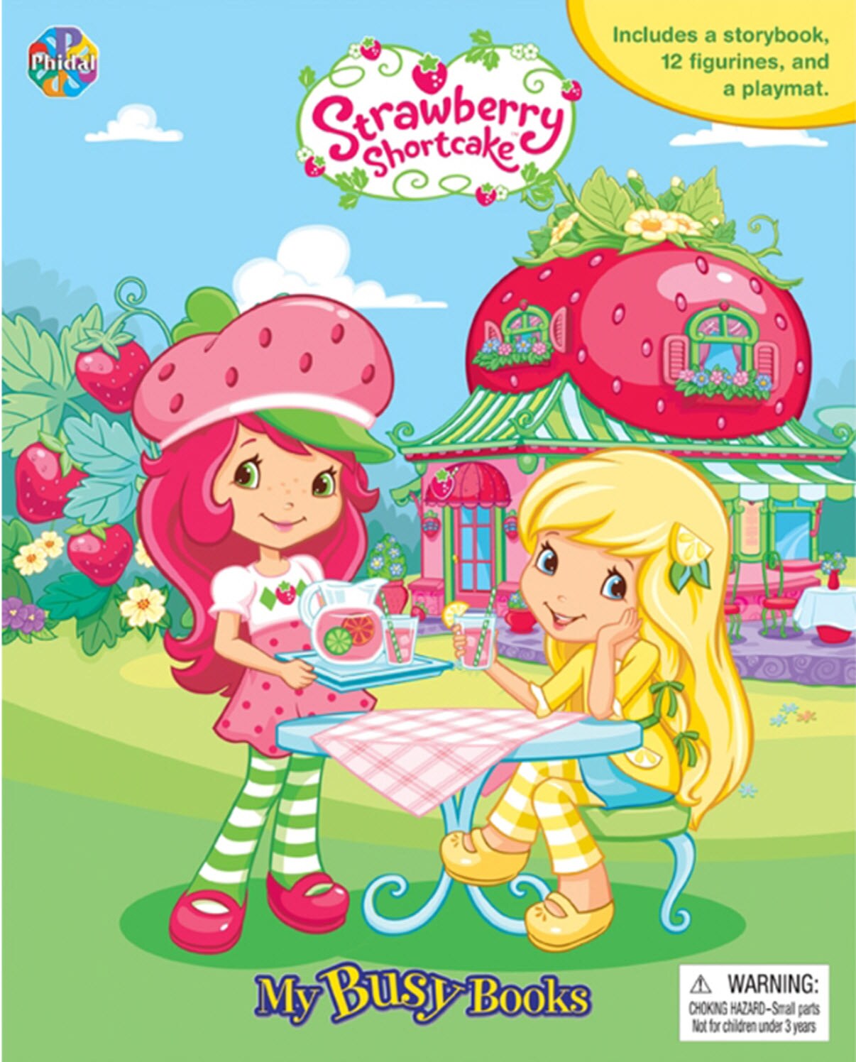  PH32127 Strawberry Shortcake Busy Book Children's Books Book