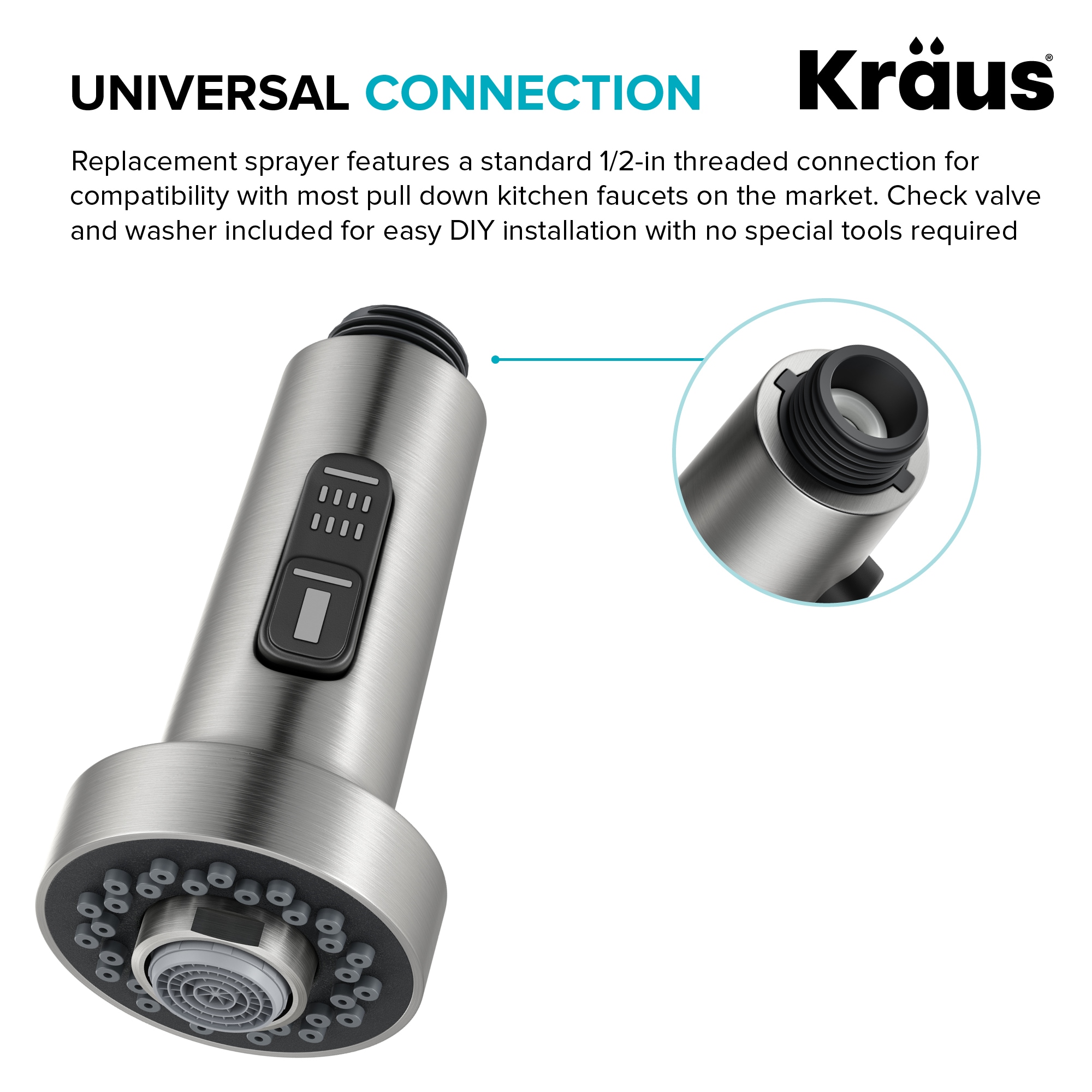 Kraus KFS-1MB Faucet-Spray-Hoses-Accessories - View #3