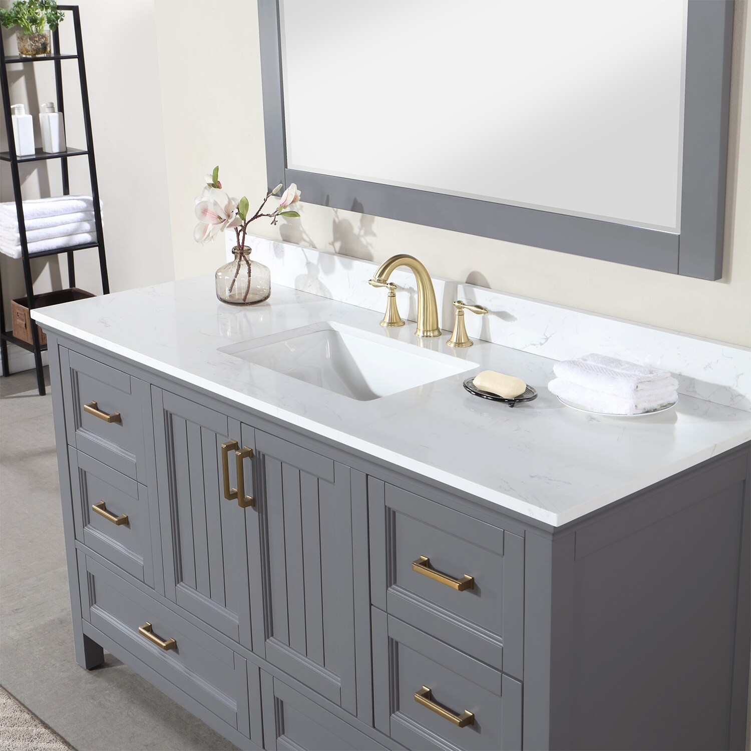 Altair 538060S-GR-AW Bath-Vanity-Combo - View #4