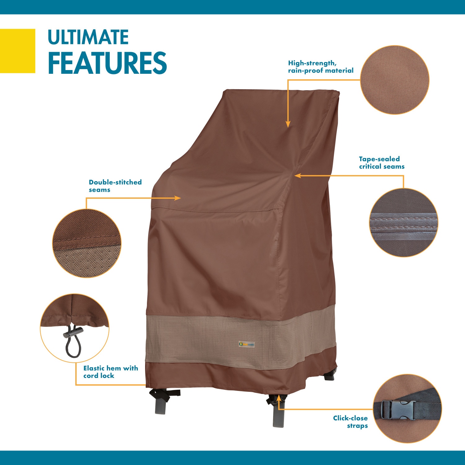 Duck Covers UCH283049 Patio-Furniture-Covers - View #6