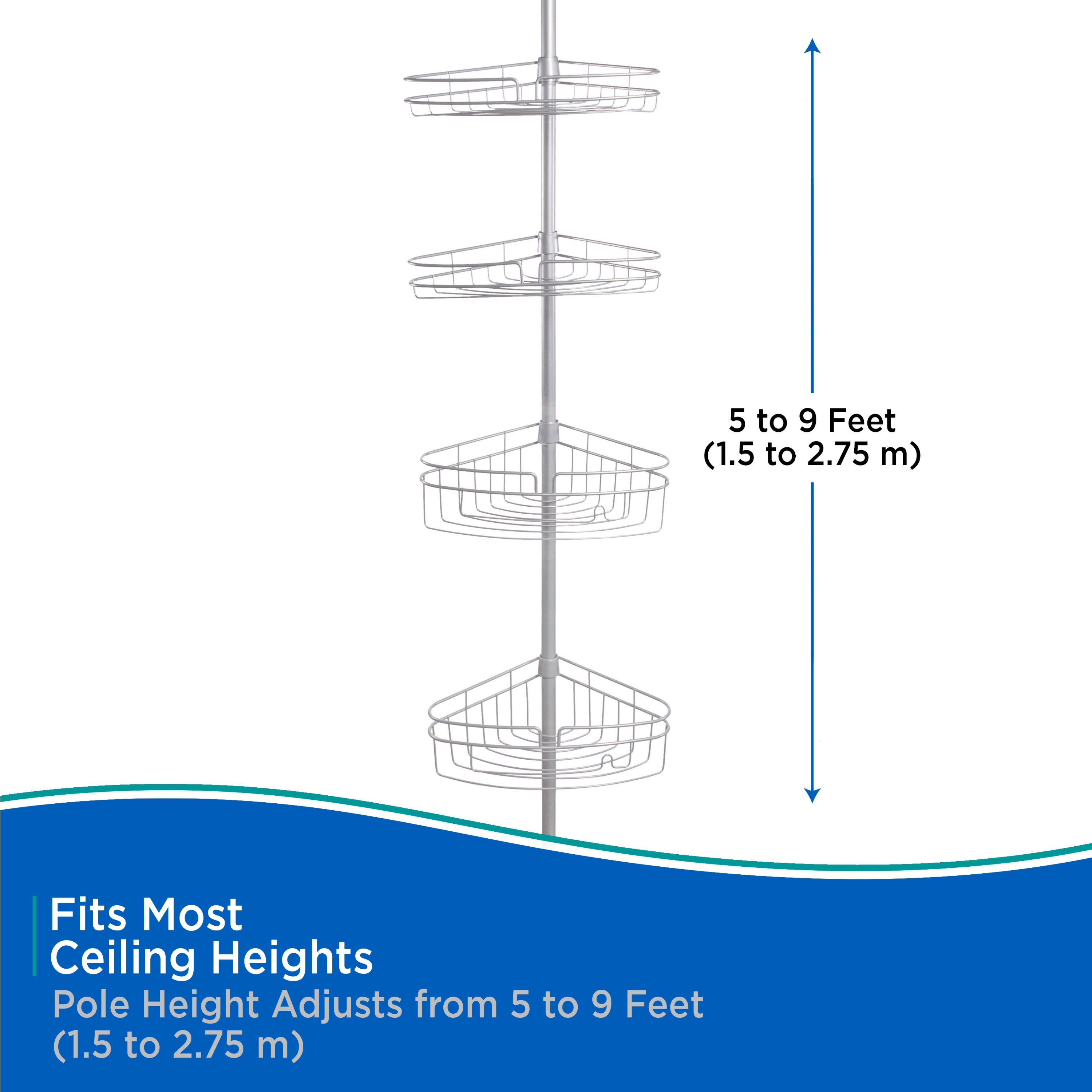 Kenney KN61519 Hanging-Shower-Caddies - View #6