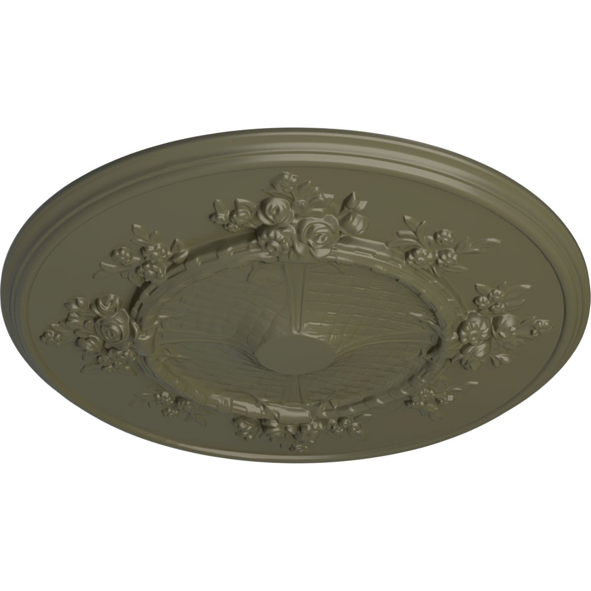 Ekena Millwork CM27FLPTF Ceiling-Medallions - View #2