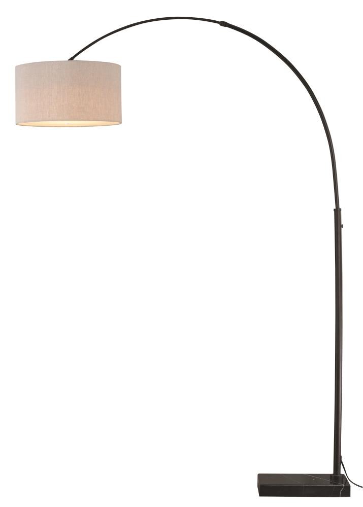Oil Rubbed Bronze Arc Floor Lamp, Overhanging Floor Lamp