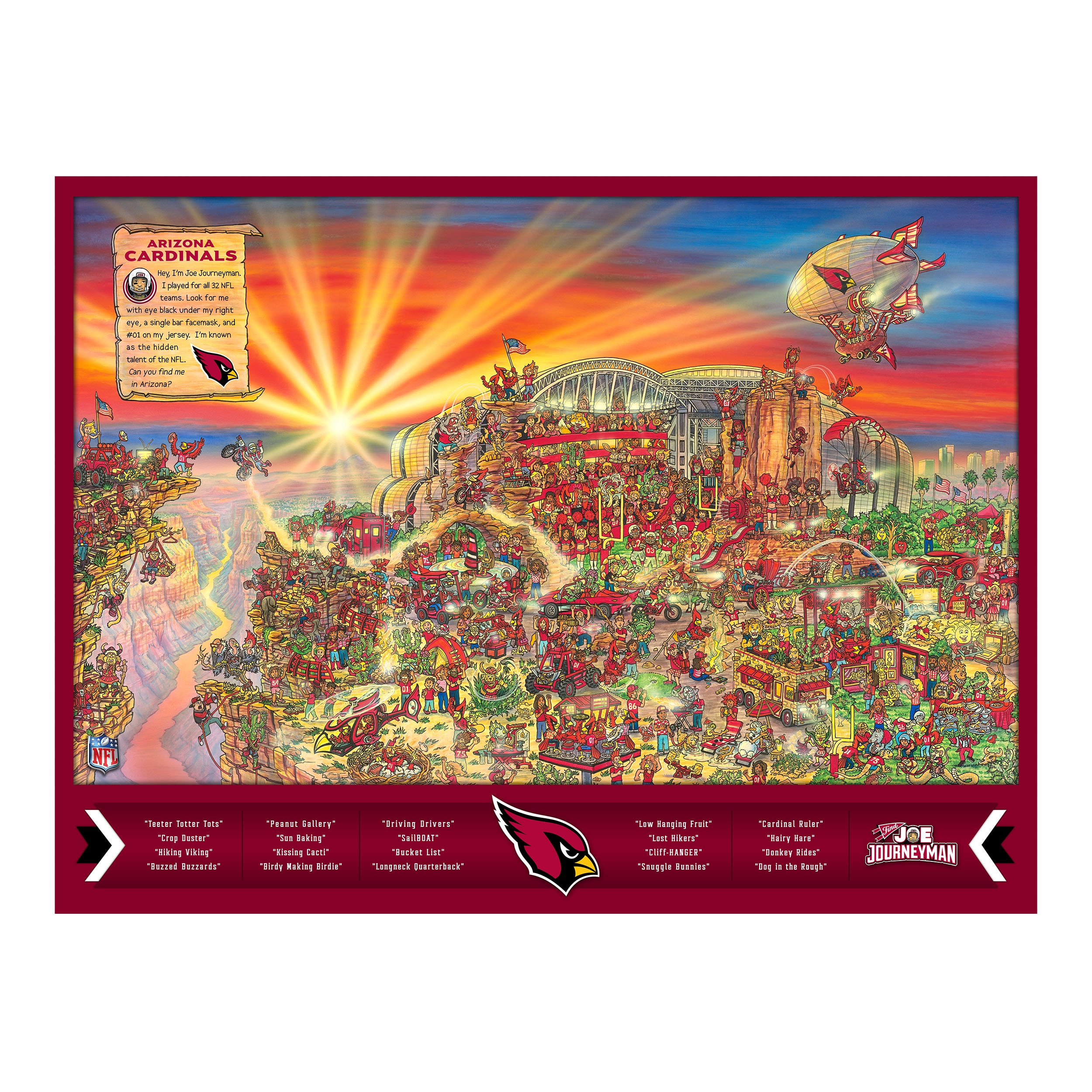 YouTheFan 500 Piece Dallas Cowboys Retro Series Puzzle - Each