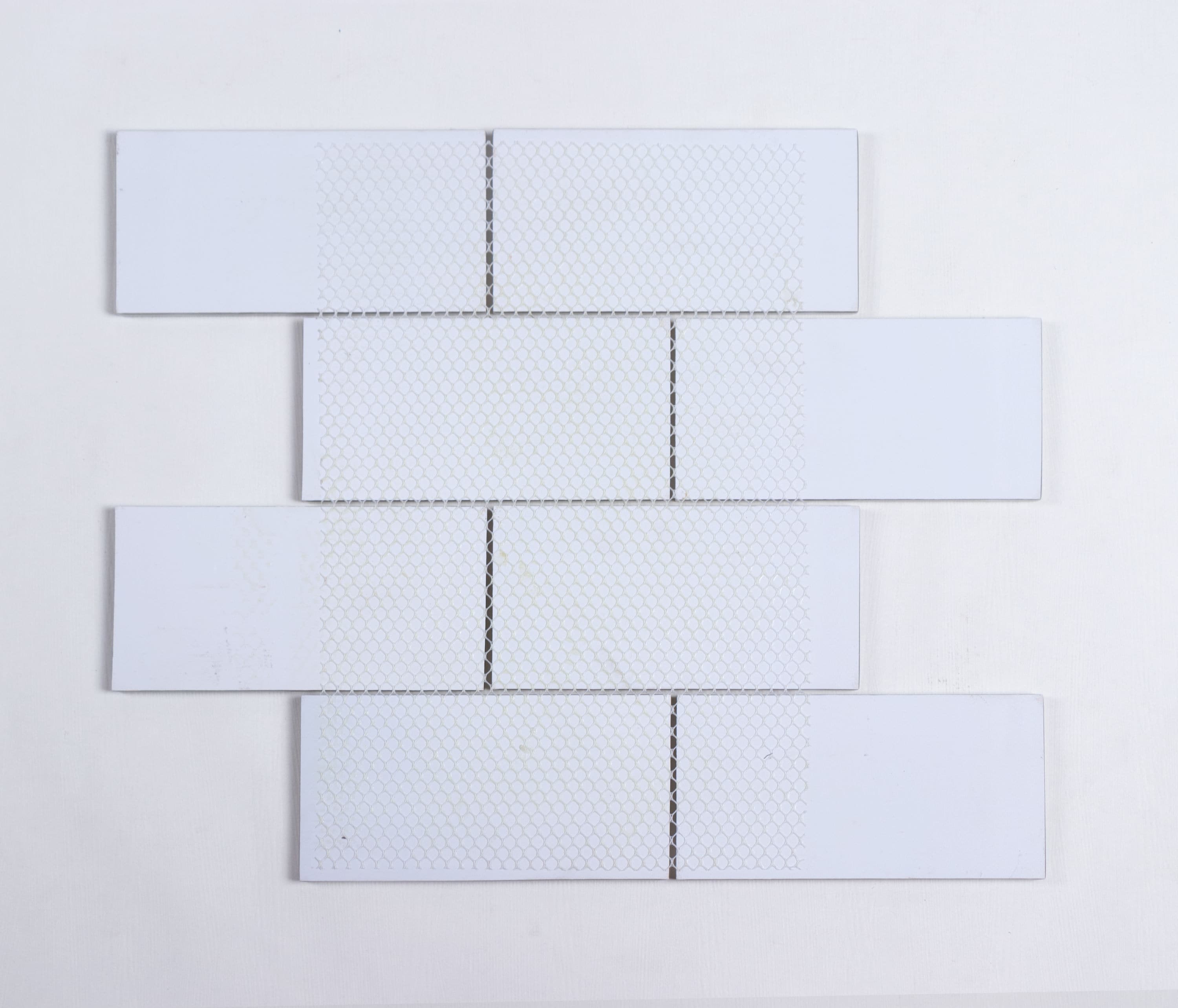 Moonlight Gray 3" x 6" Polished Glass Subway Tile