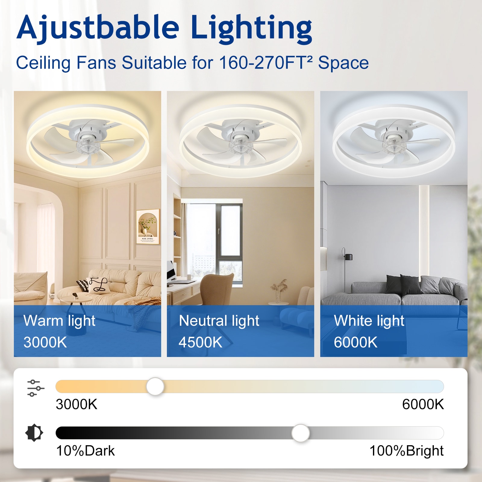 Depuley WS-FPZ195-20C-WH-LW Ceiling-Fans - View #4
