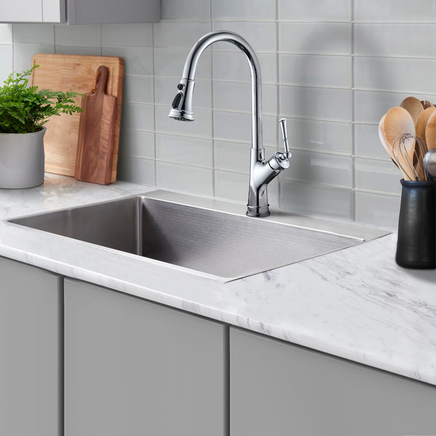 Maincraft 079HK80CH Kitchen-Faucets - View #2