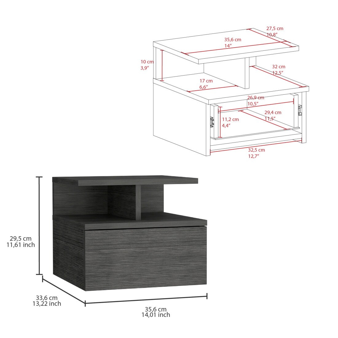 CHITA CTK-449 nightstands - View #3