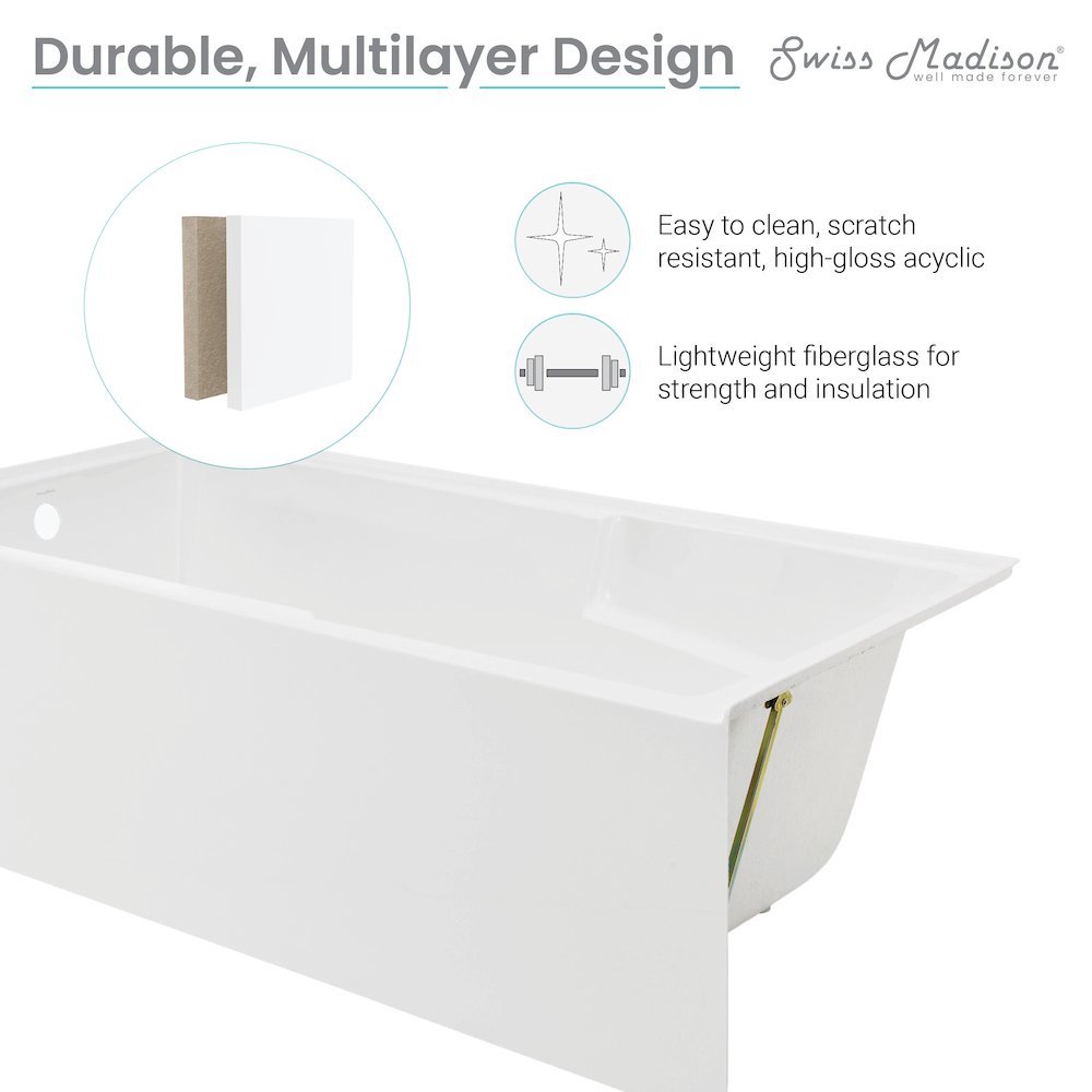 Swiss Madison SM-5-AB556 bathtubs - View #4
