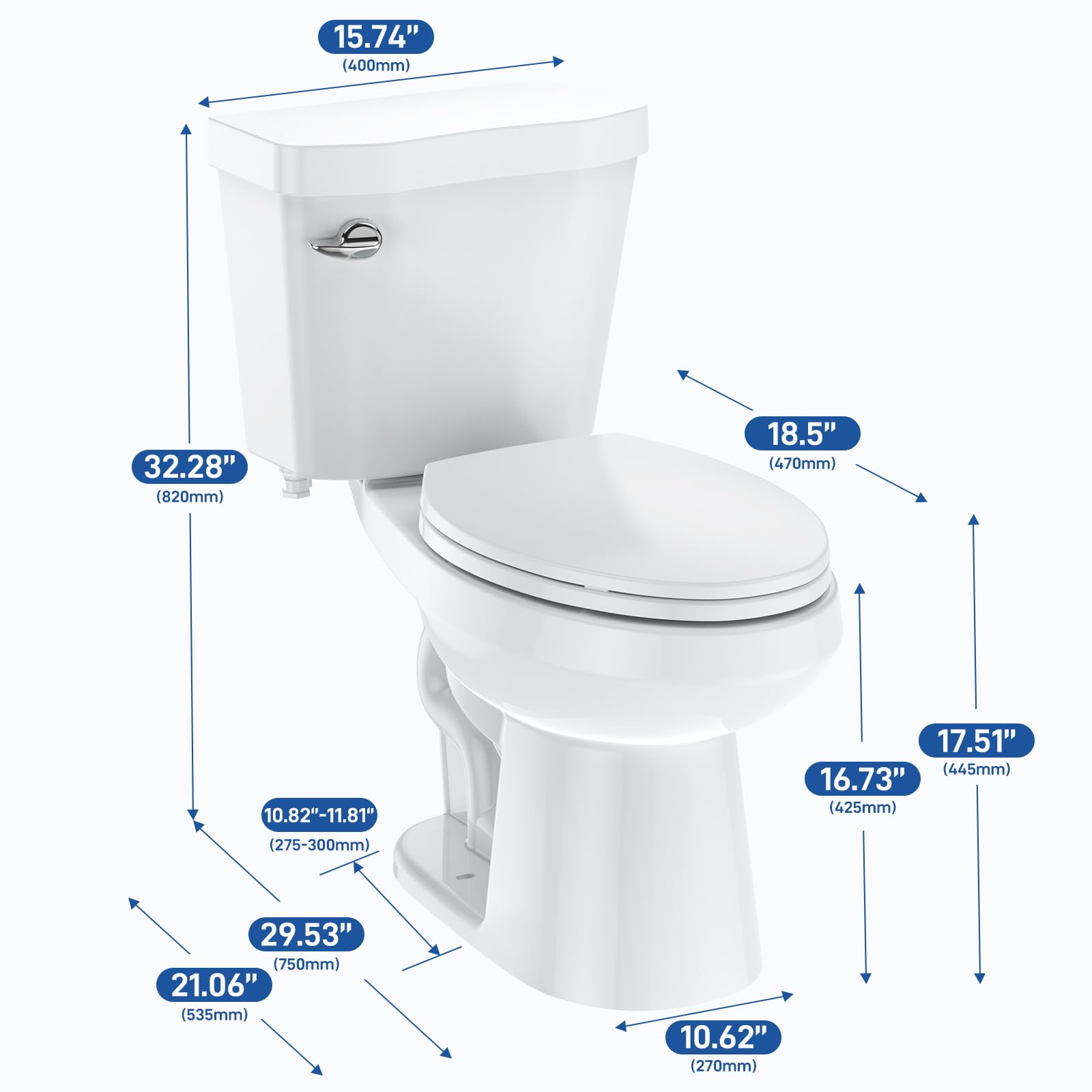 Garvee LYU01PHK-34BQR7HG toilets - View #2