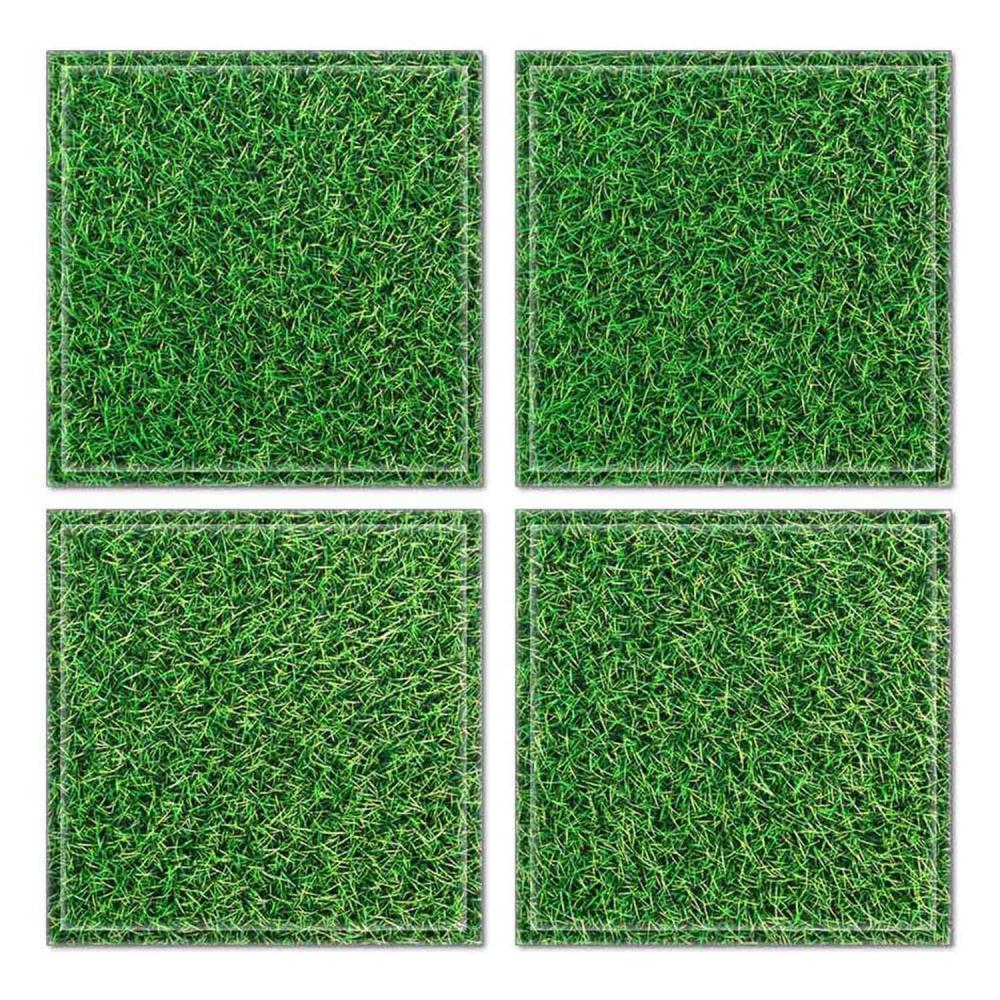 Instant Mosaic 1490103 Upscale Designs 32-Pack Multicolor 6-in x 6-in Glossy Glass Random Wall Tile