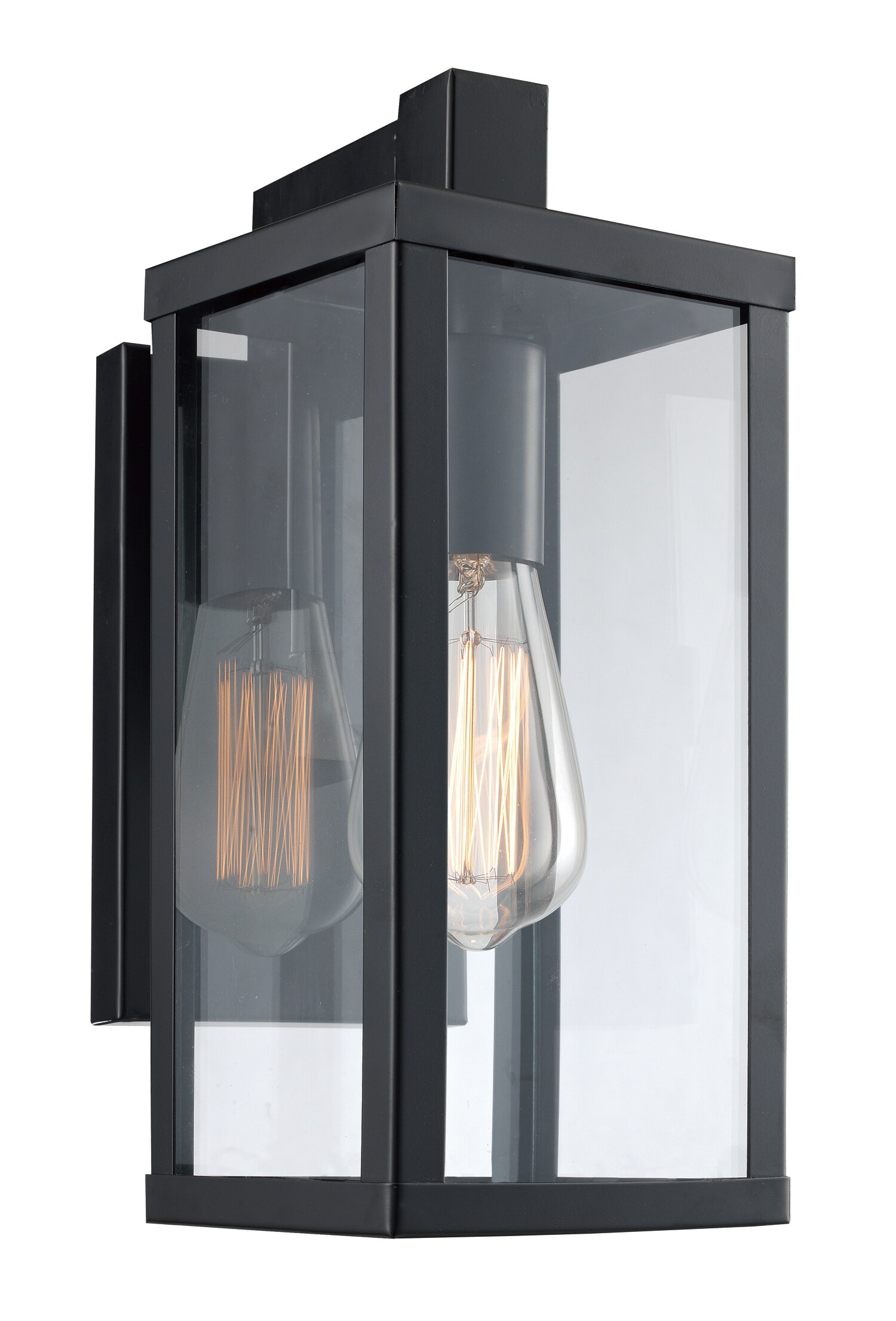 Trans Globe Oxford Collection 1-Light Modern Vertical Rectangular Black ...