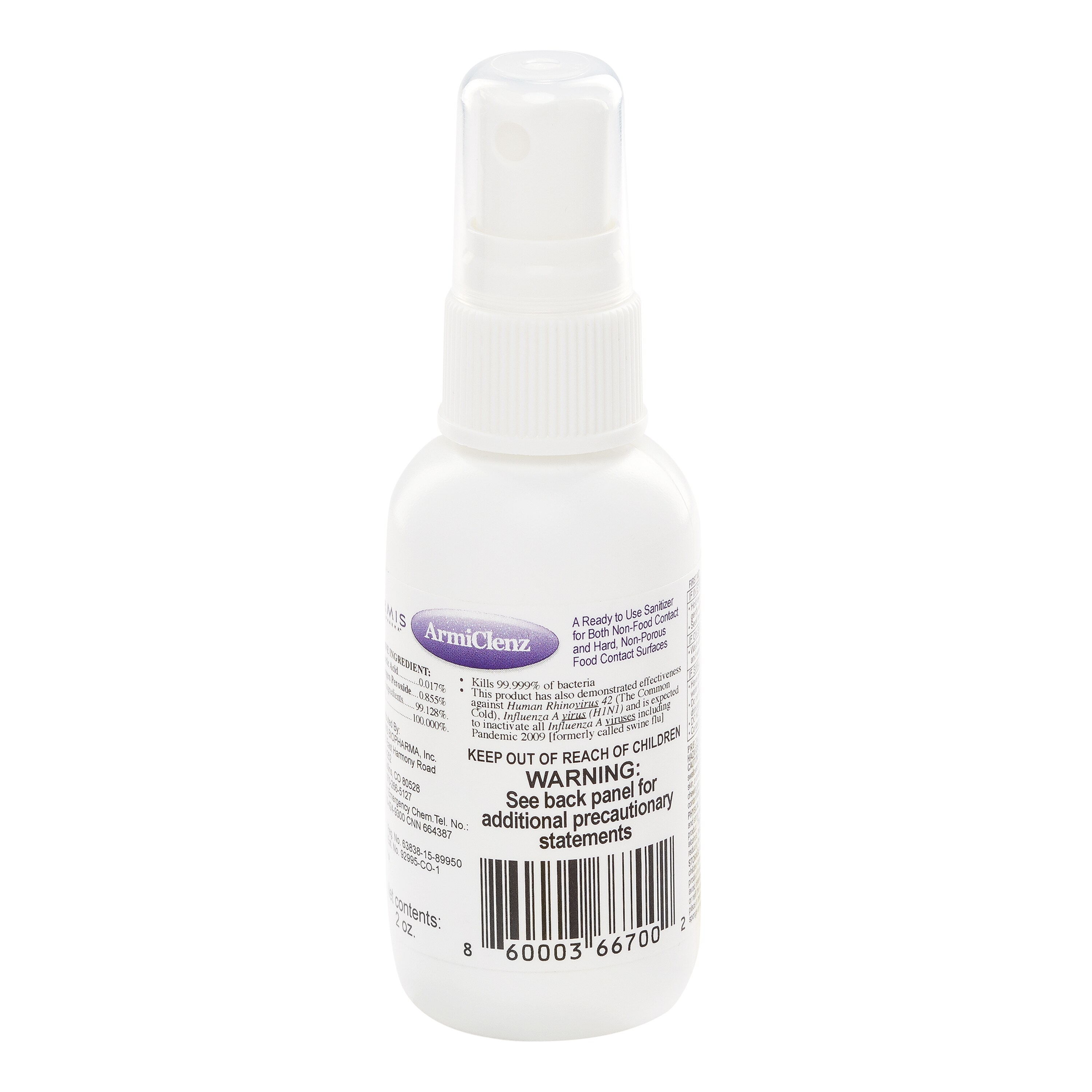 ArmiClenz 48-fl oz Disinfectant Liquid All-Purpose Cleaner (24-Pack) at ...