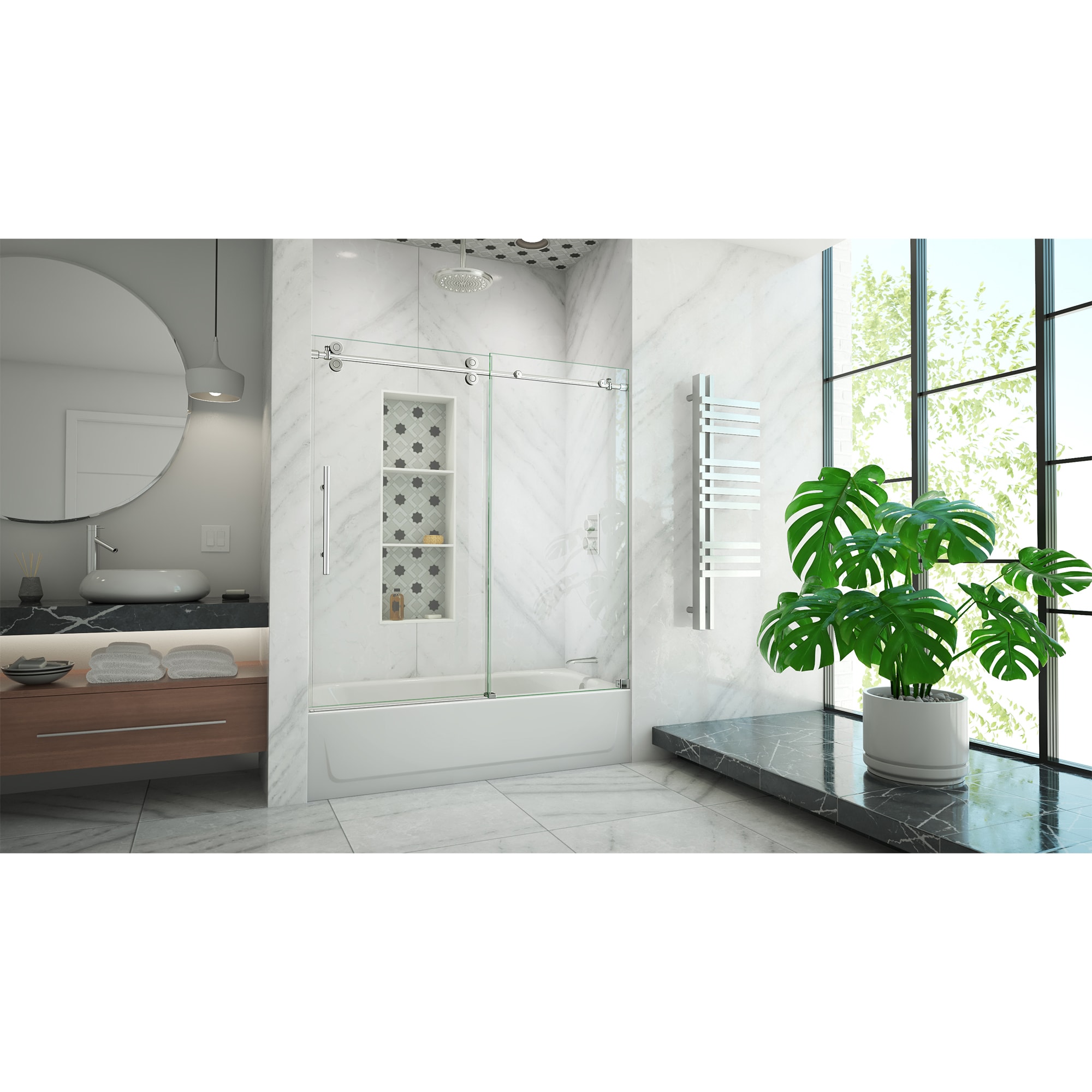 DreamLine SHDR-61606220-08 Bathtub-Doors - View #2