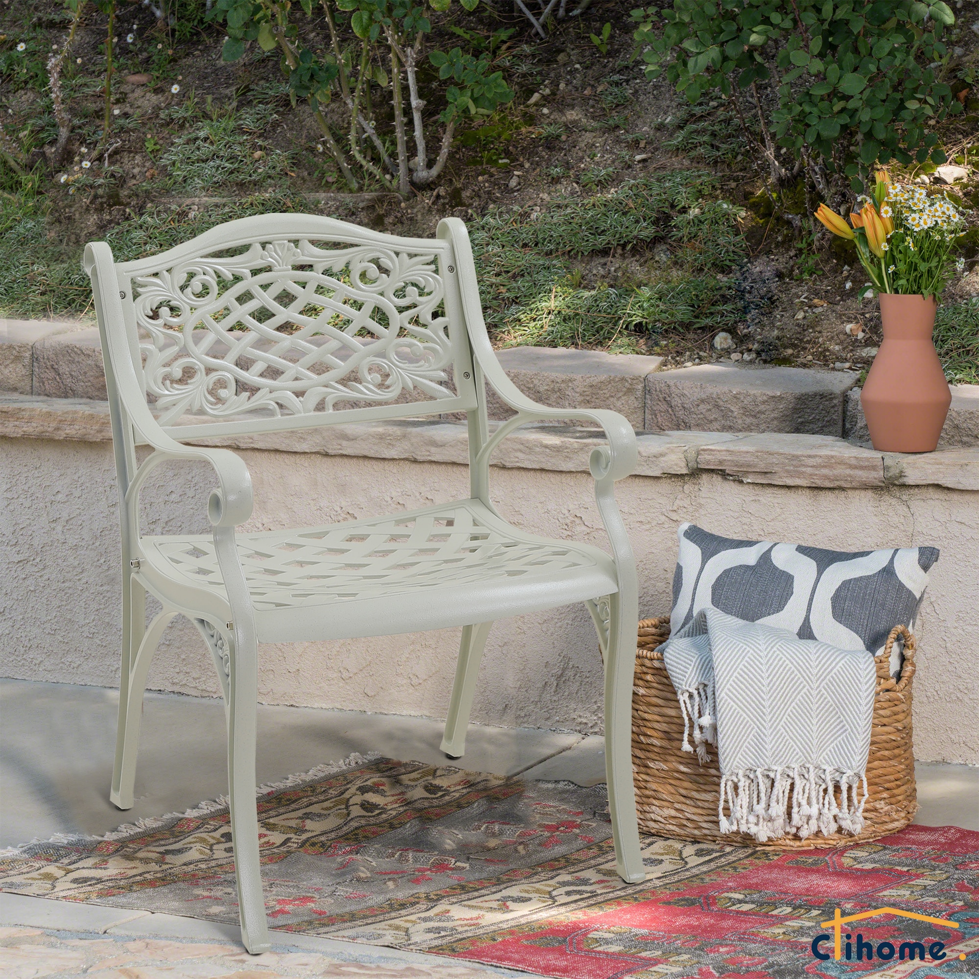 Clihome CL-BHF38CGY Patio-Chairs - View #3