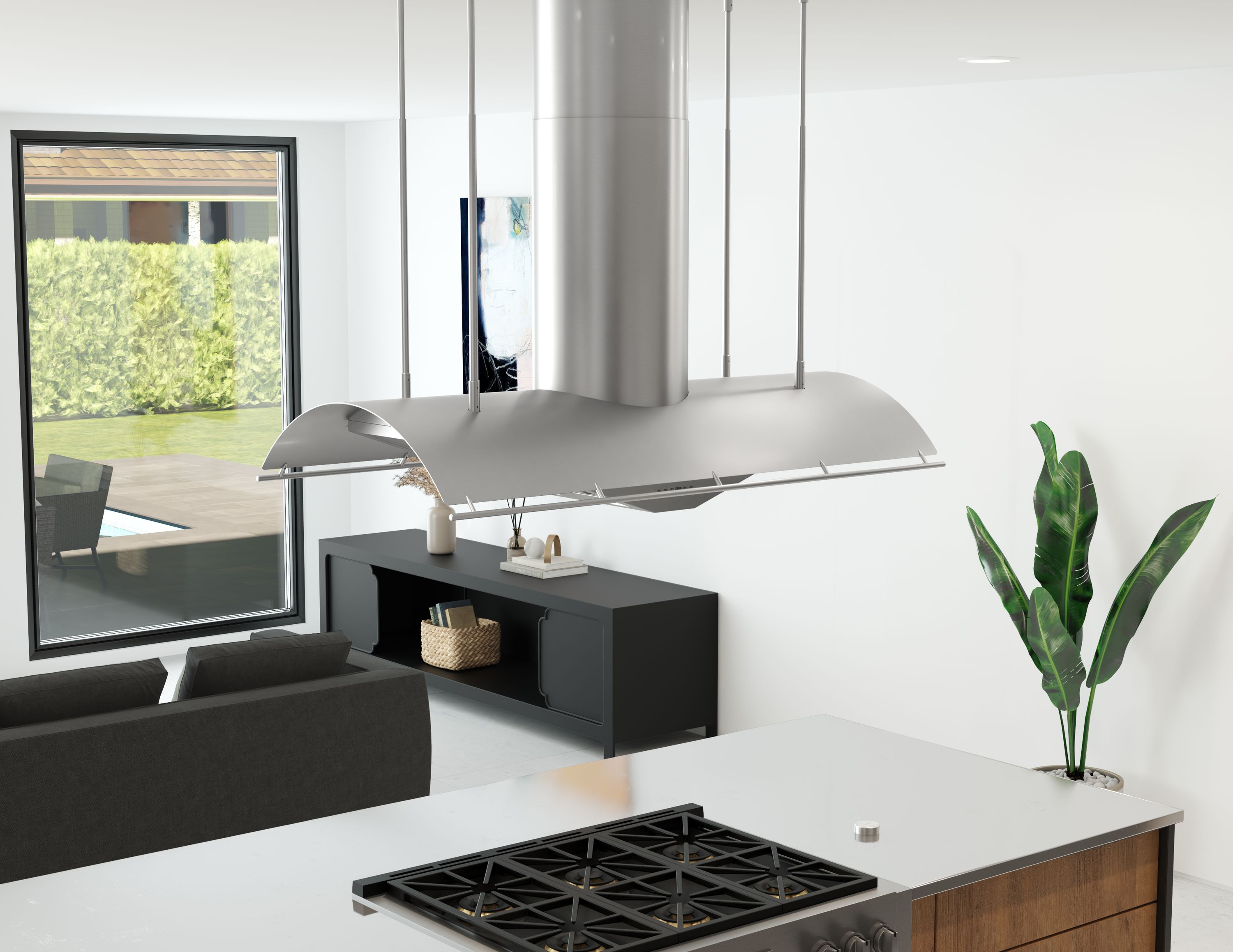 Zephyr CTP-E60CSX Island-Range-Hoods - View #4