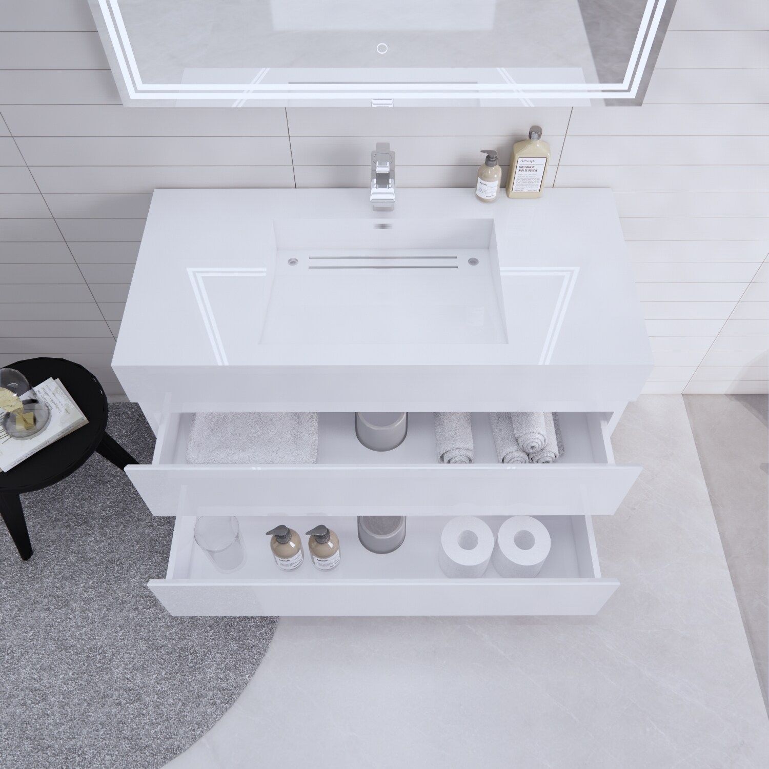 BV Better Vanity BTB-42-GW Bath-Vanity-Combo - View #5