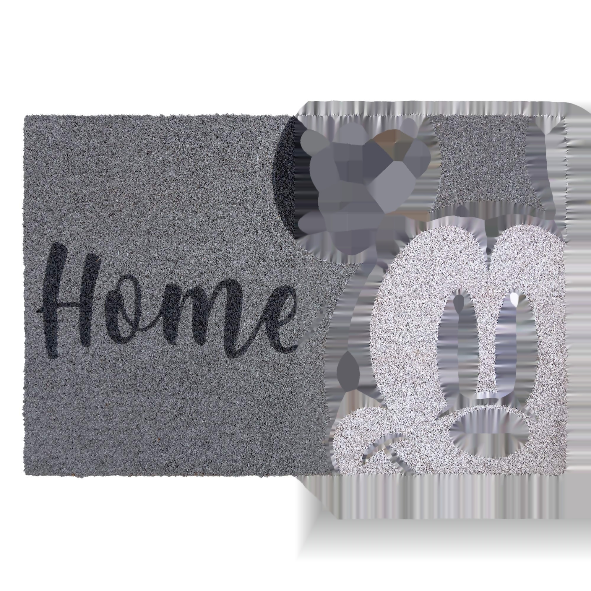 UUDULY Mickey Mouse Coir Doormat 2 Pack 20 by 34 Welcome Mats for Front ...